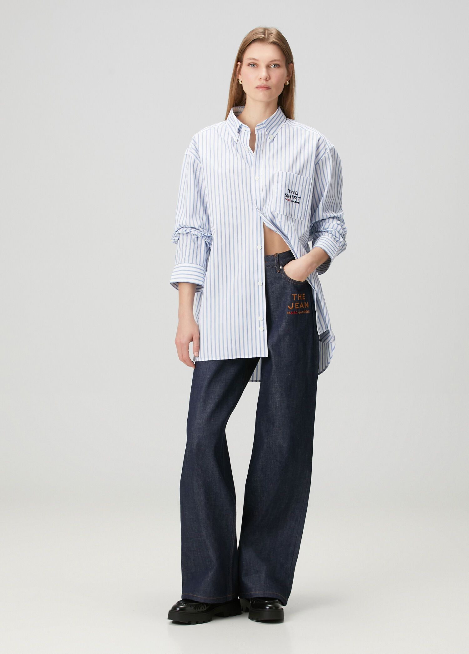 バッグ JESSA MAE ALFECHE   JEANS Marc Jacobs x A.P.C. - Lacivert Jean Pantolon - Lacivert