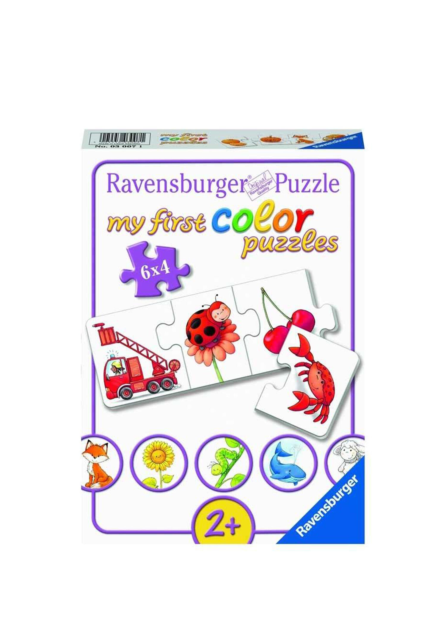 Bütün İlk Renklerim 6x4 Parça Çocuk Puzzle 030071