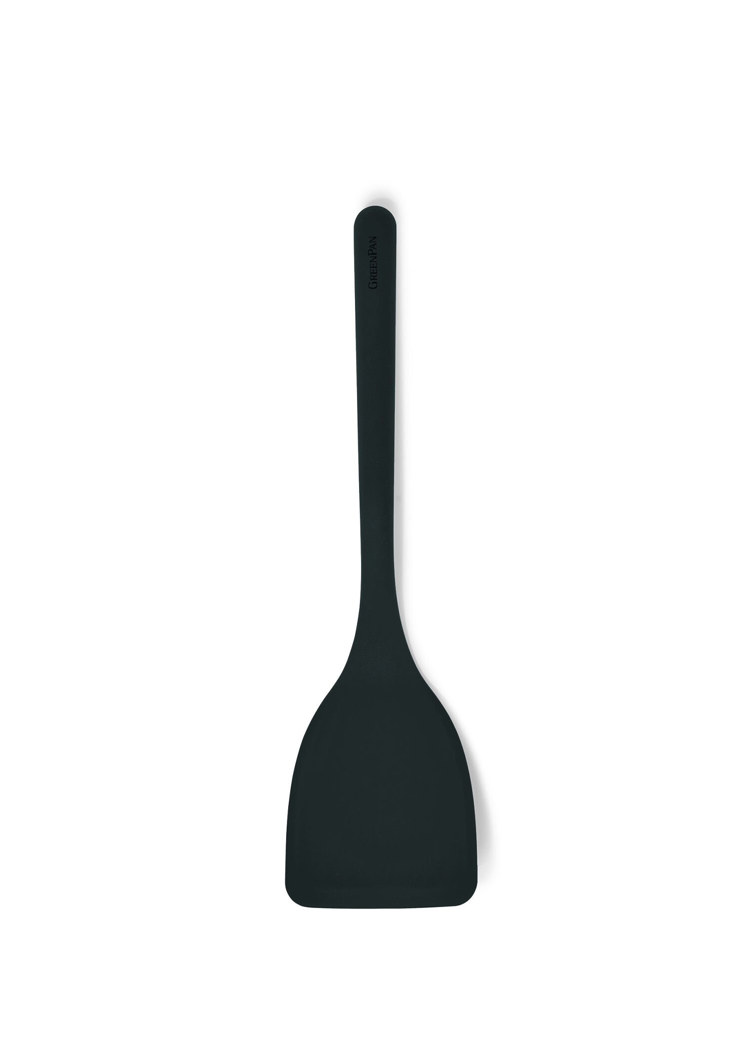 Mat Siyah Silikon Lazanya Spatulası
