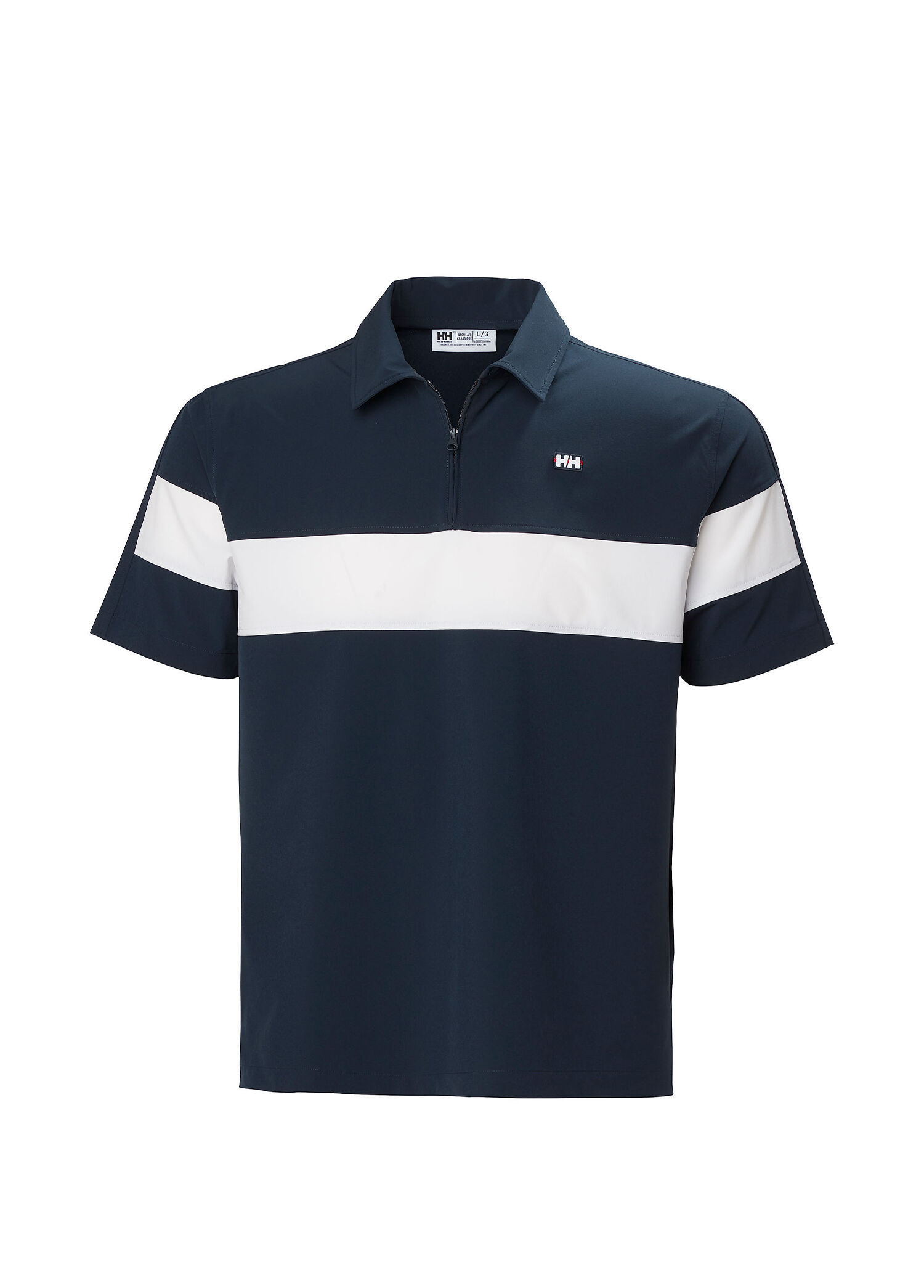Levante QD 1/2 Zip SS Navy Fermuarlı Polo Yaka Kısa Kollu Erkek T-Shirt