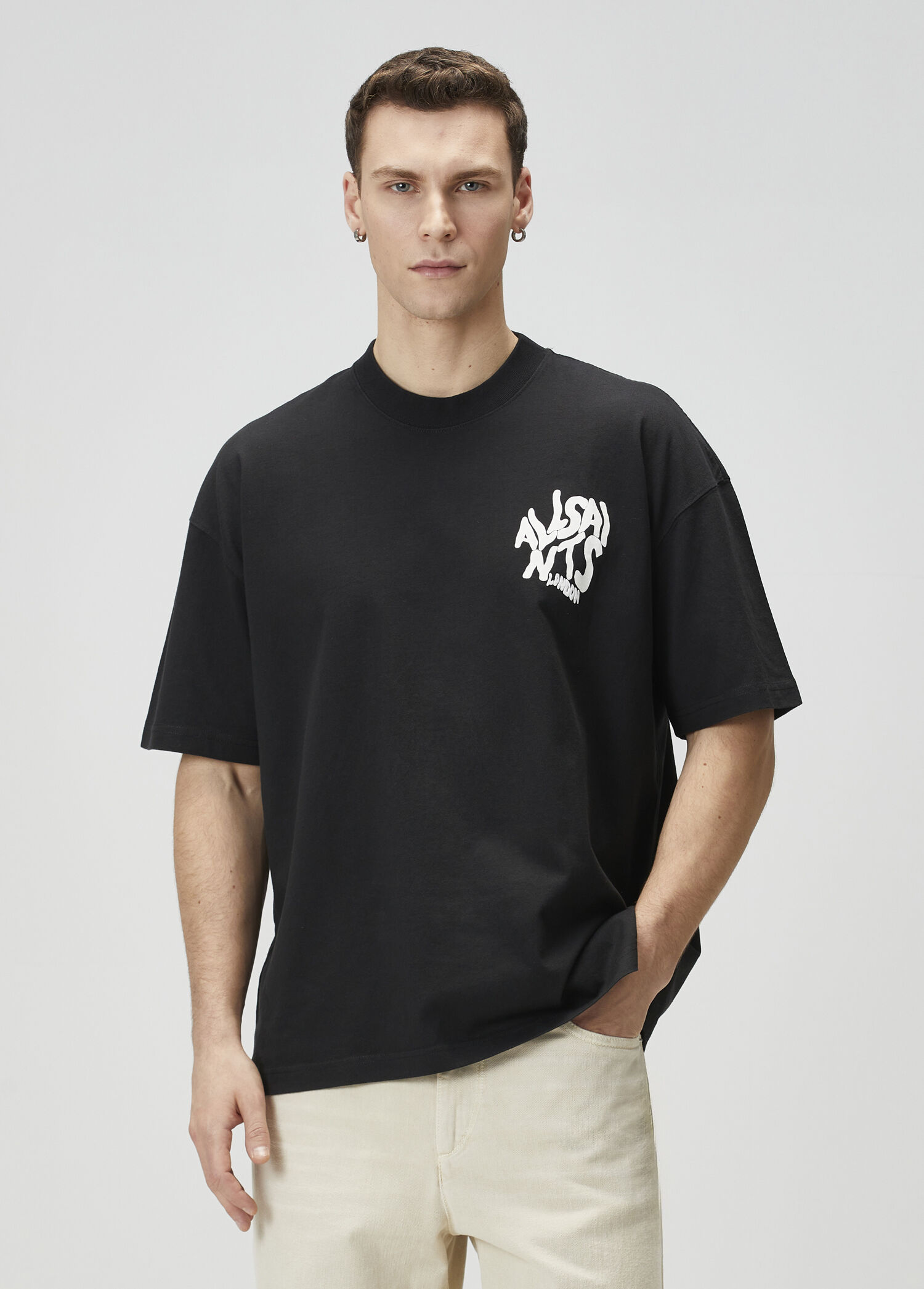 Orlando Black Oversized T-Shirt