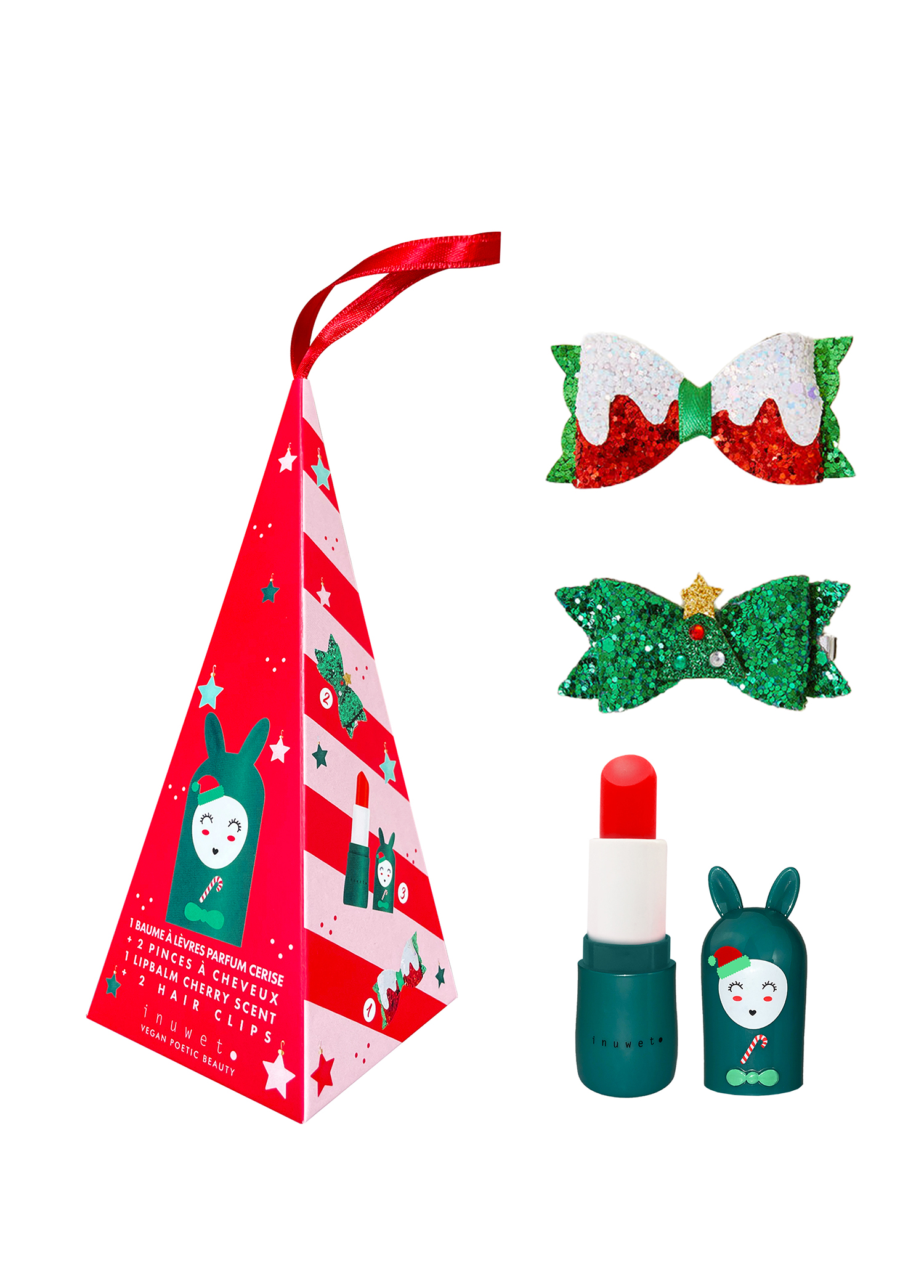 X Mas Cone Bunny Dudak Balmı