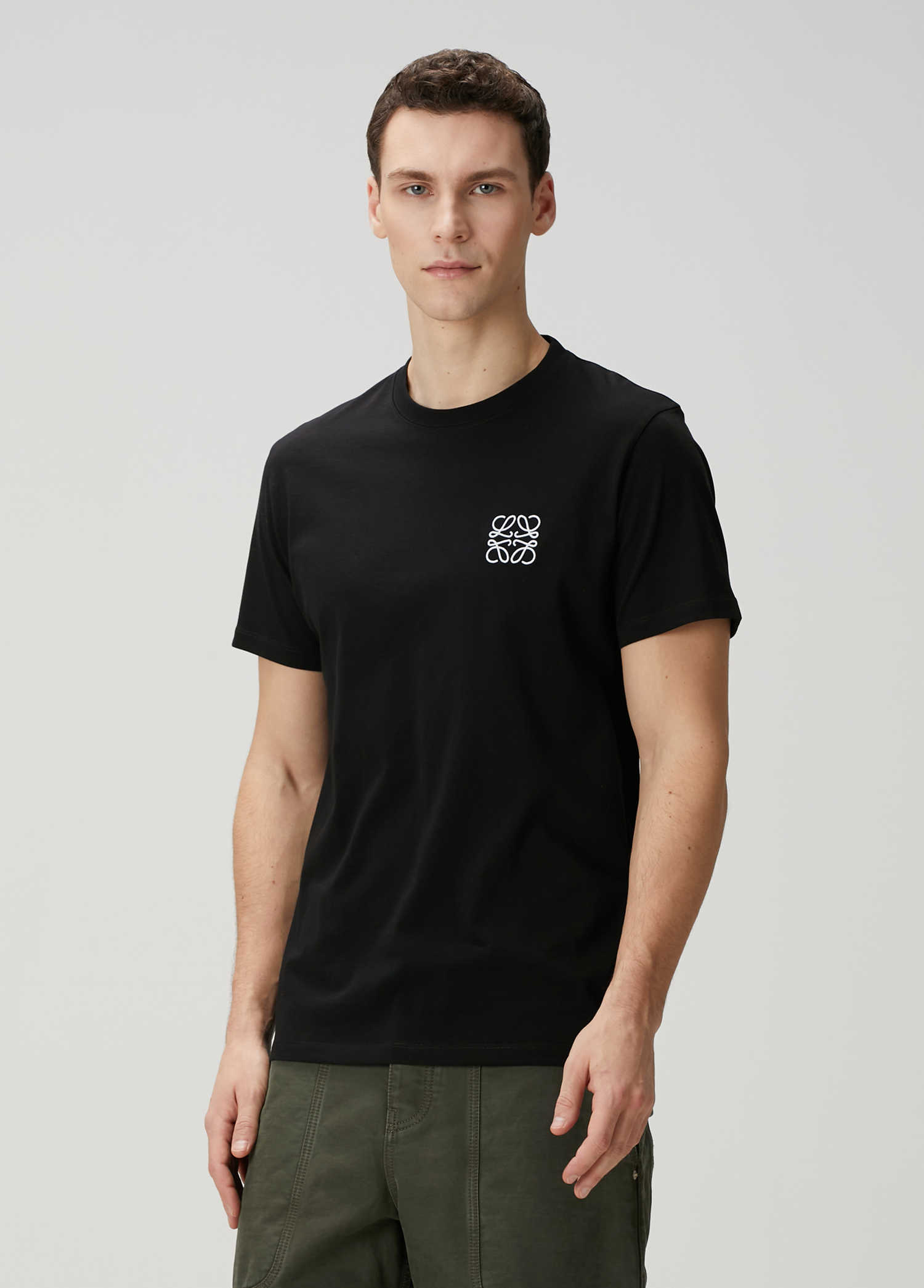 Siyah Logo Detaylı T-shirt