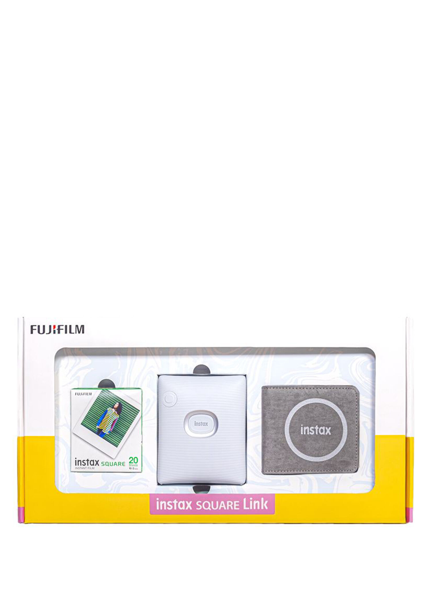 Instax Square Link Beyaz Bundle Box Akıllı Telefon Yazıcısı