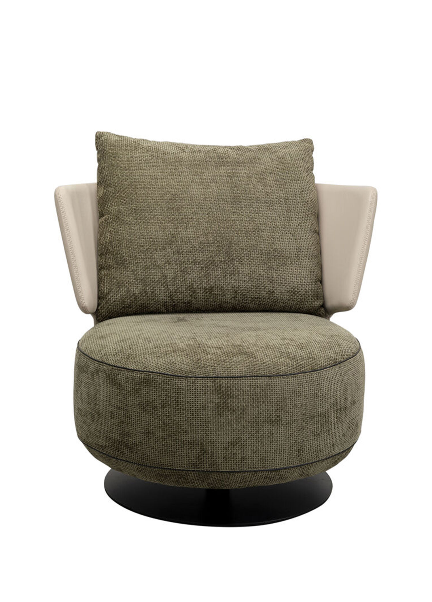 Swivel Armchair Josh Yeşil Döner Berjer
