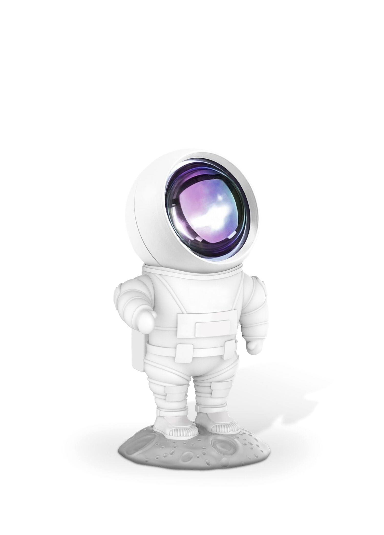 Mavi Astronot Projeksiyon Çocuk Odası Gece Lambası