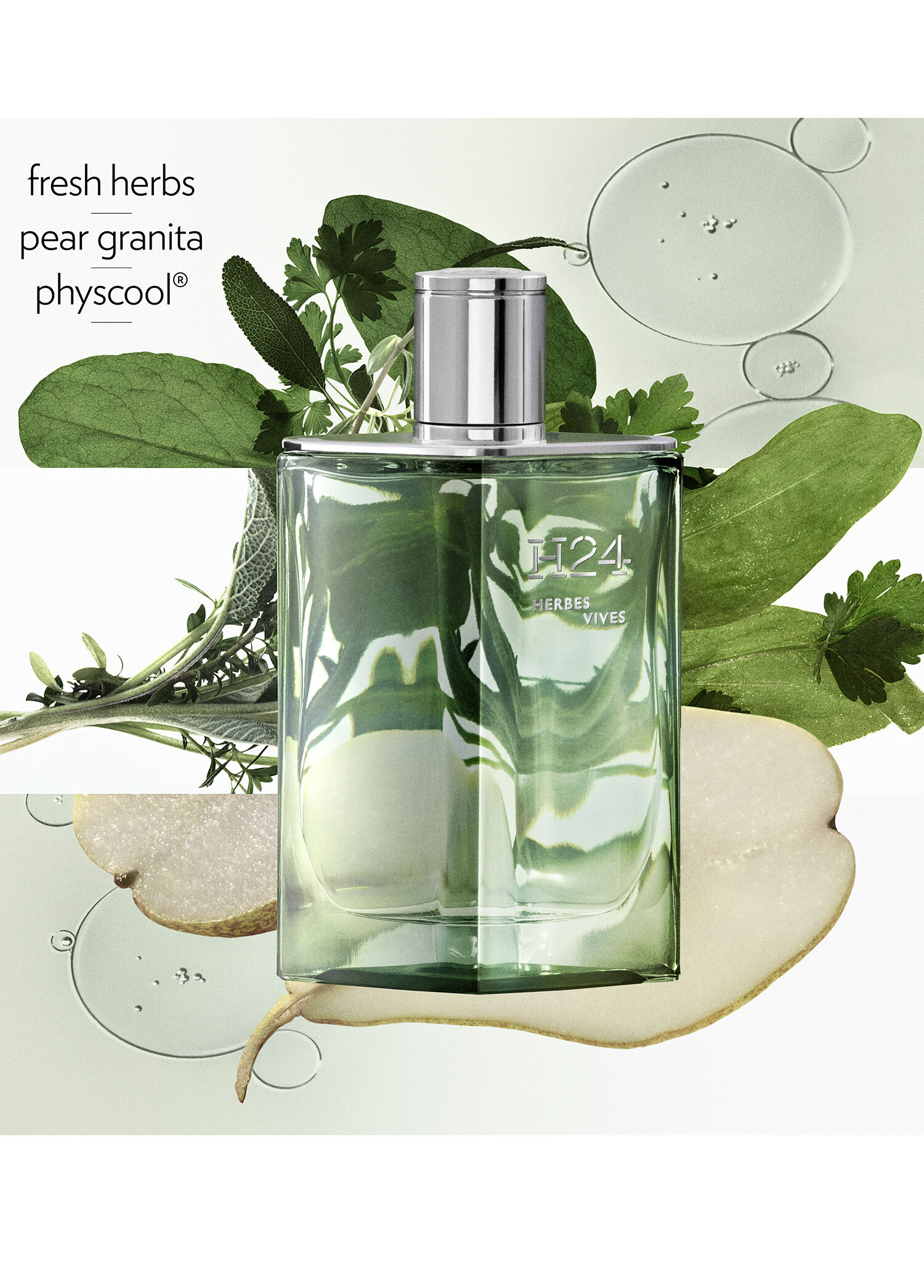 エルメス H24 HERBES VIVES EDP 100ml 残量約95％ Hermès - H24 Herbes Vives Eau de Parfüm 100ml -
