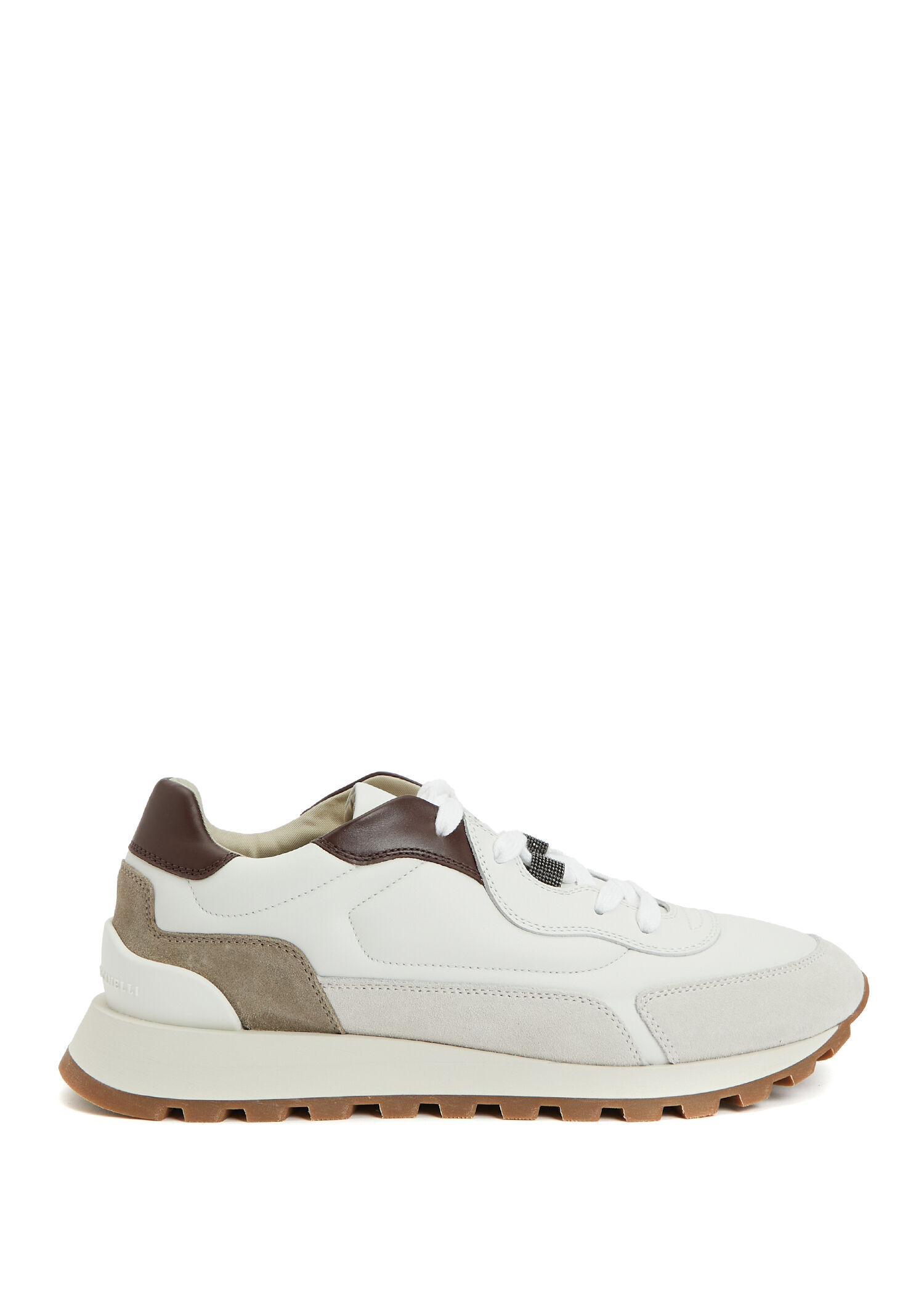 Beyaz Kadın Deri Sneaker