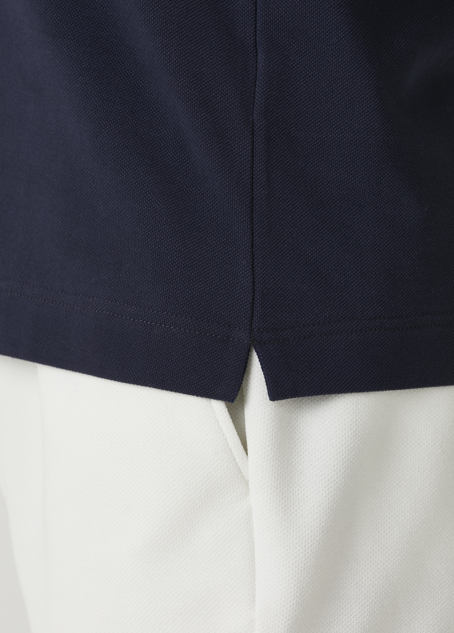 Comfort Fit Lacivert Polo Yaka T-shirt_7