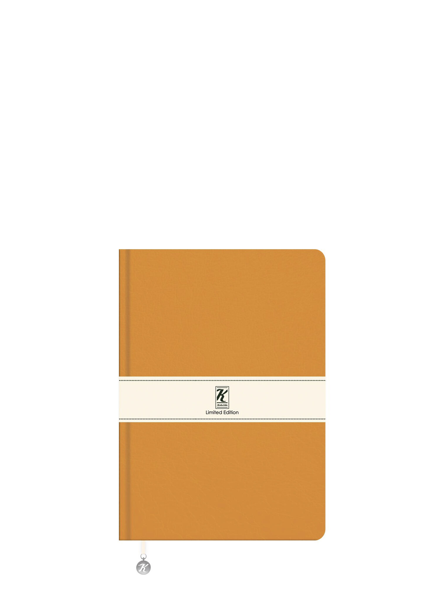 Limited Edition A5 Hardal Termo Deri ve Esnek Kapaklı Çizgili Defter