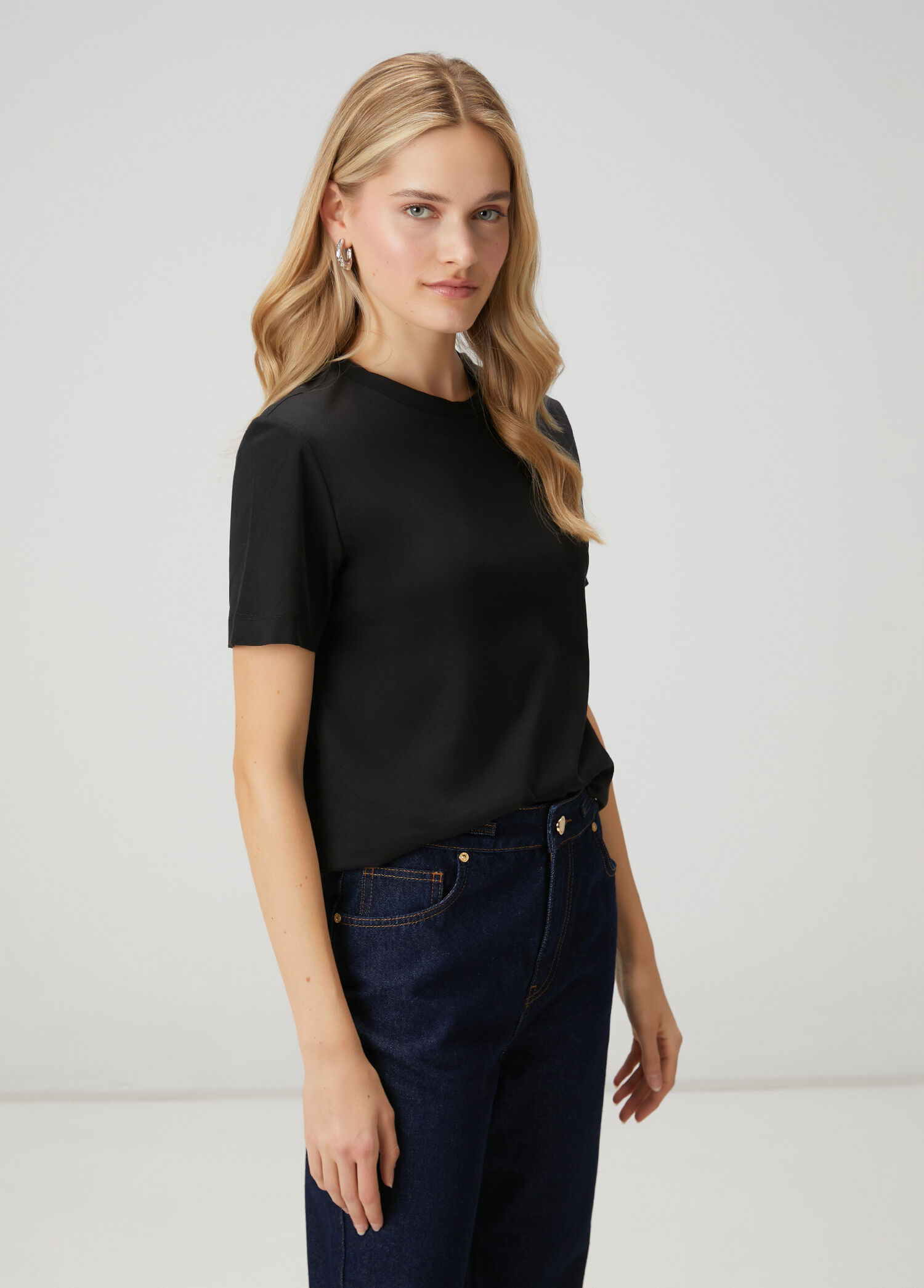 Siyah Basic T-shirt