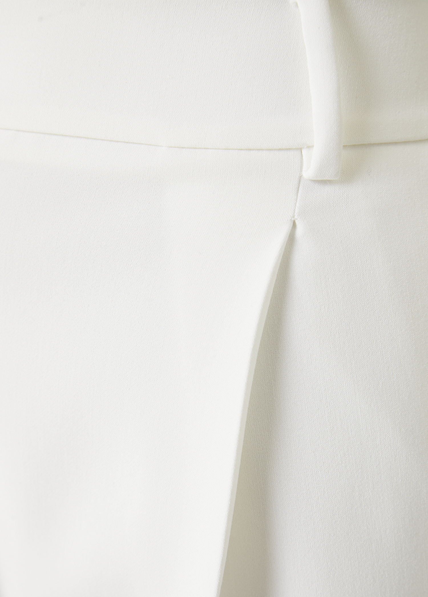 Beyaz Pilili Formal Pantolon_4