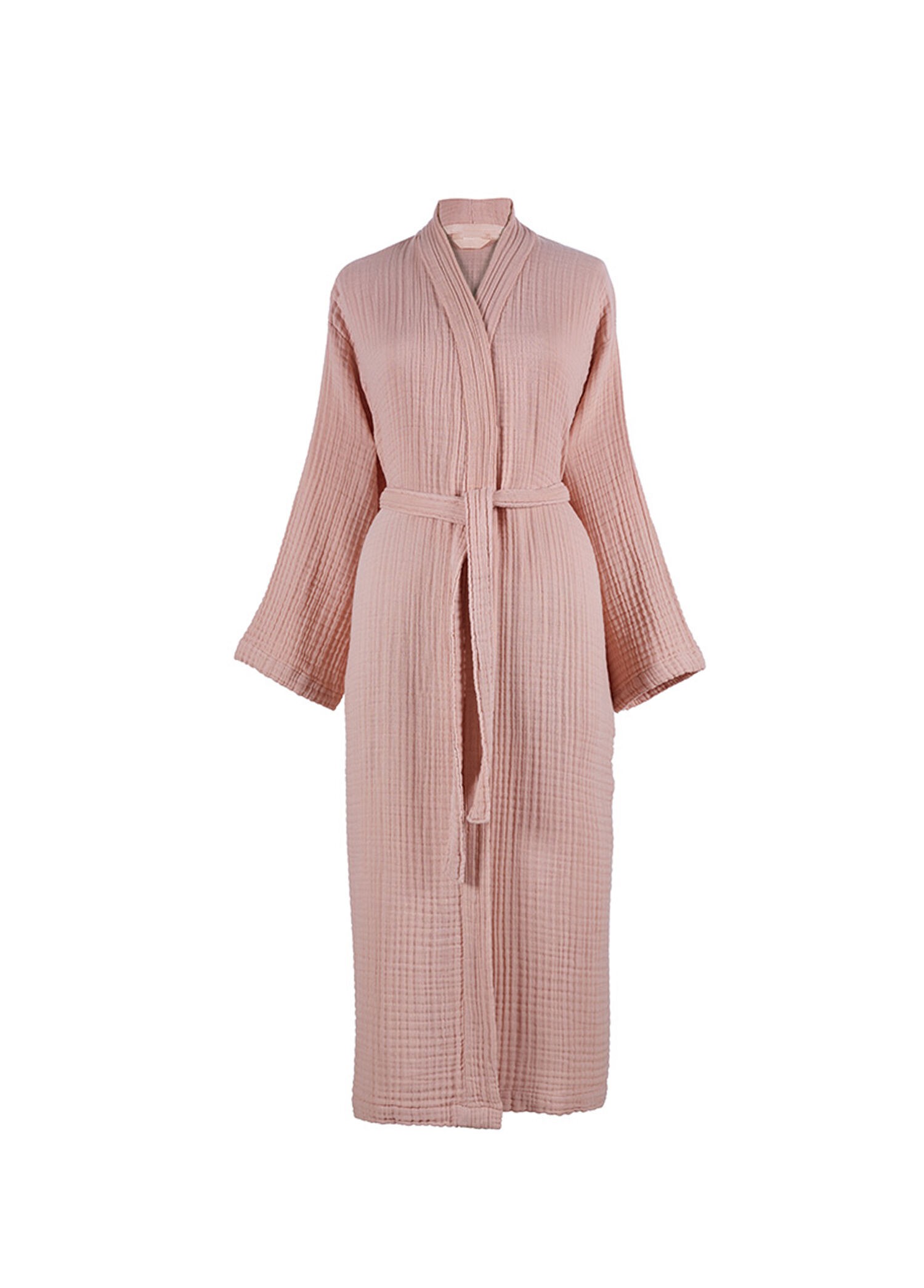 Jasper Pudra Pamuklu Müslin Unisex Bornoz
