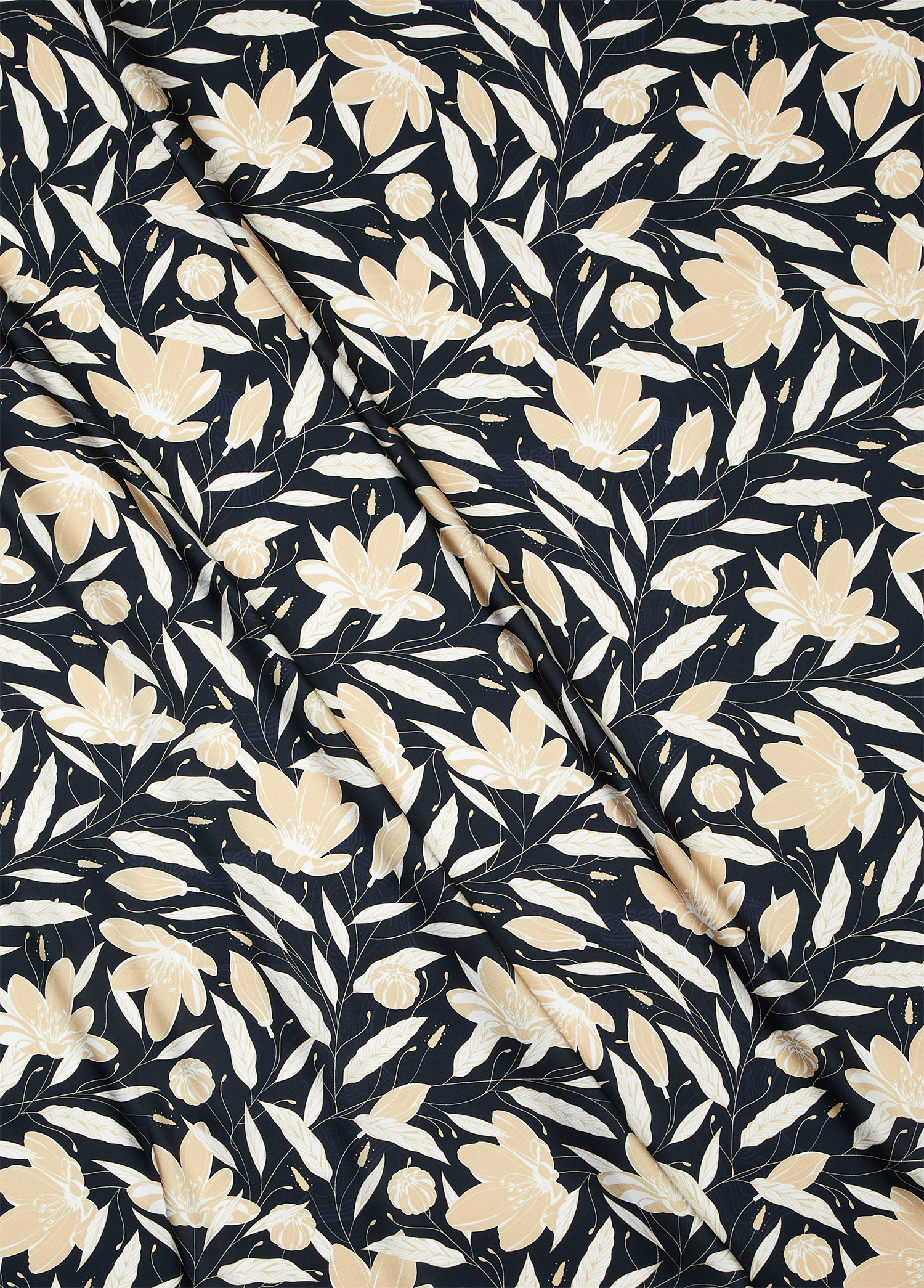 Çok Renkli 90x90 cm Twill Eşarp_1