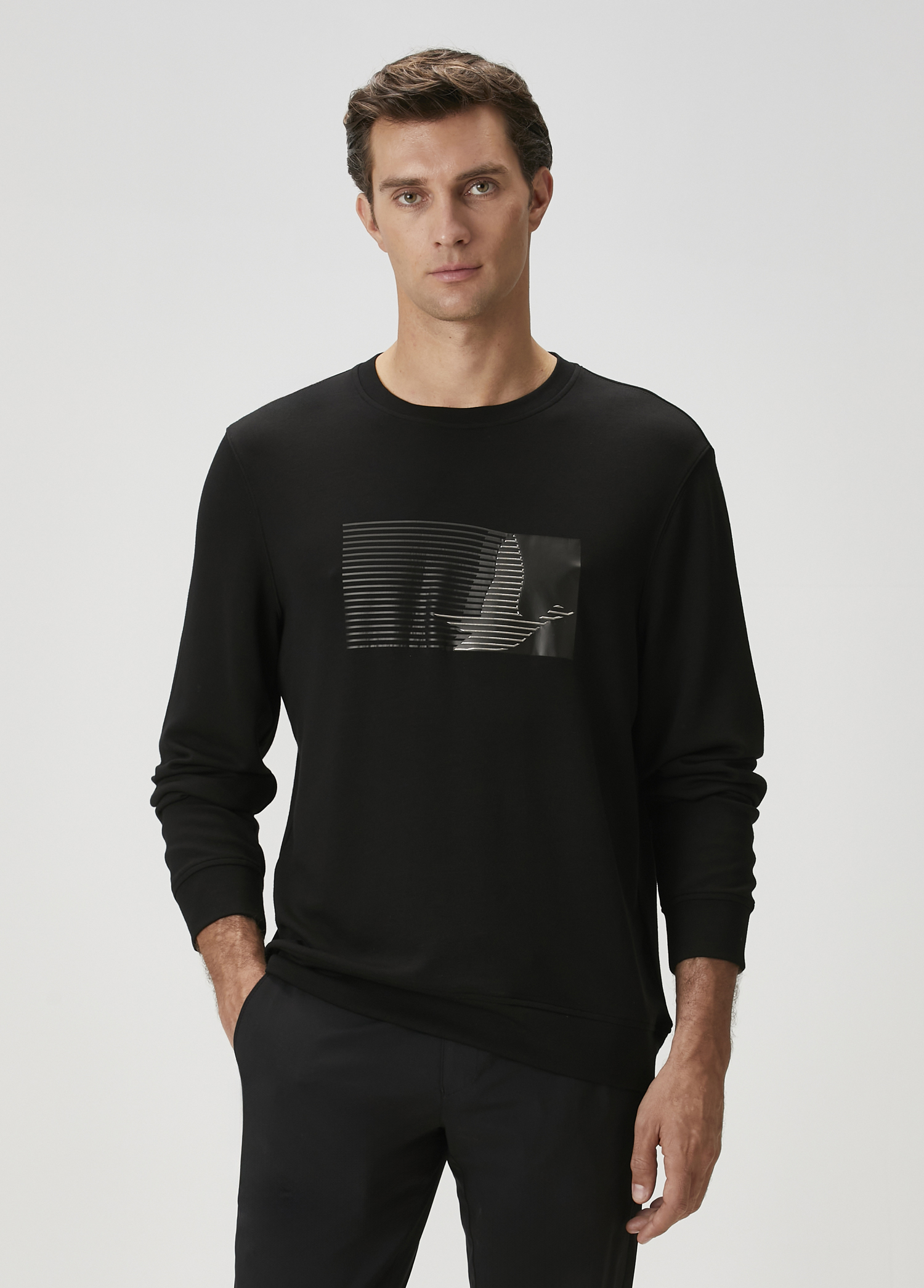 Black Goose Logo Sweatshirt