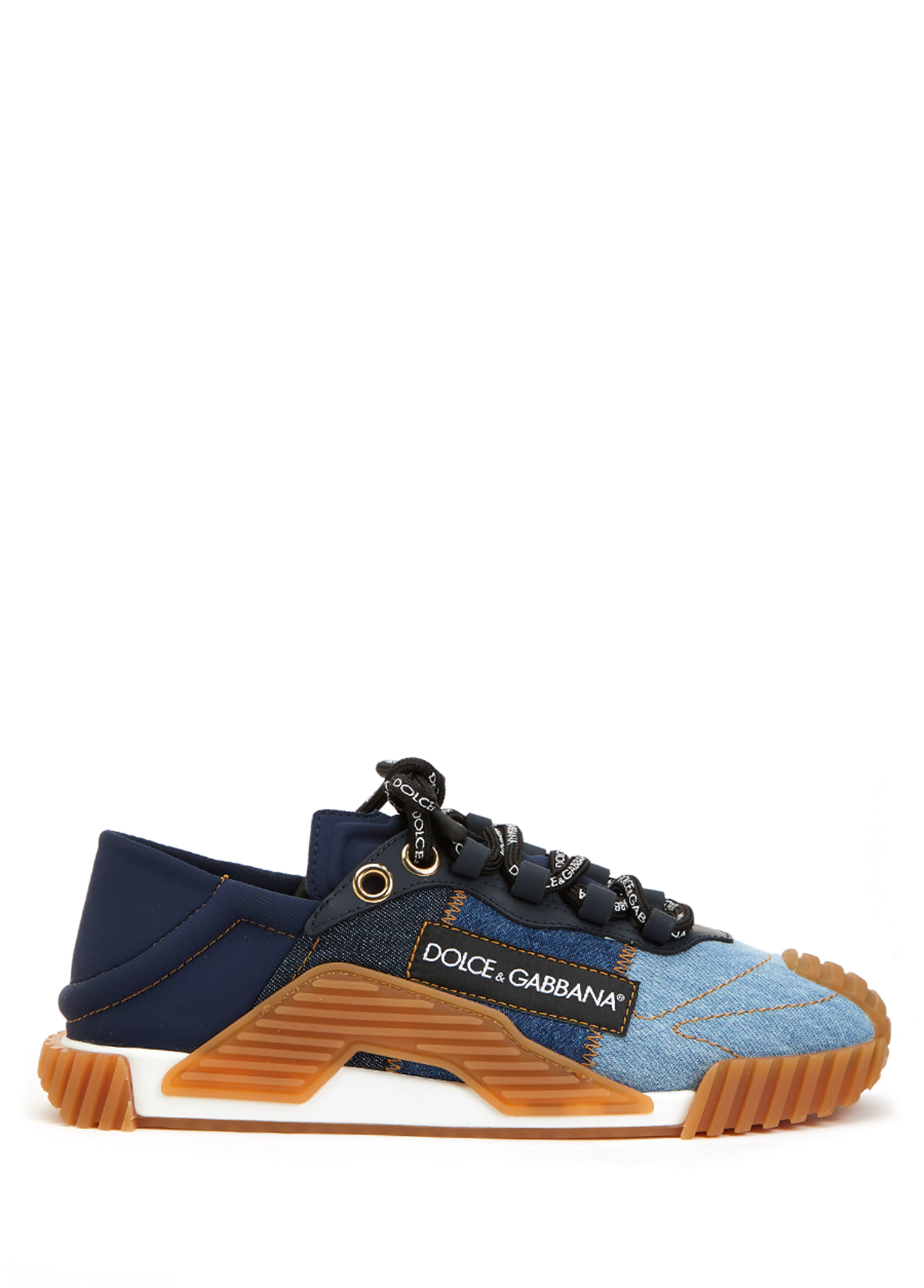 NS-1 Colorblocked Logolu Kadın Denim Sneaker