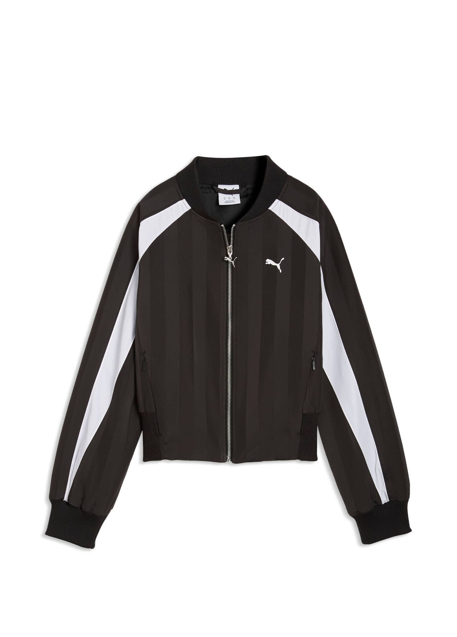 Future Puma Archive Black Geniş Kesim Fermuarlı Kadın Spor Sweatshirt
