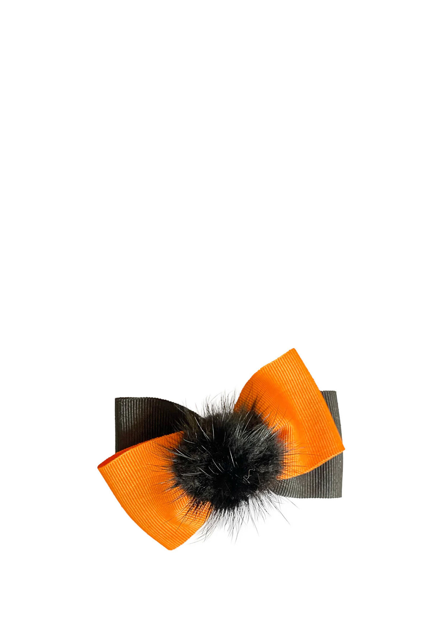 Halloween Siyah Turuncu Kız Çocuk Toka