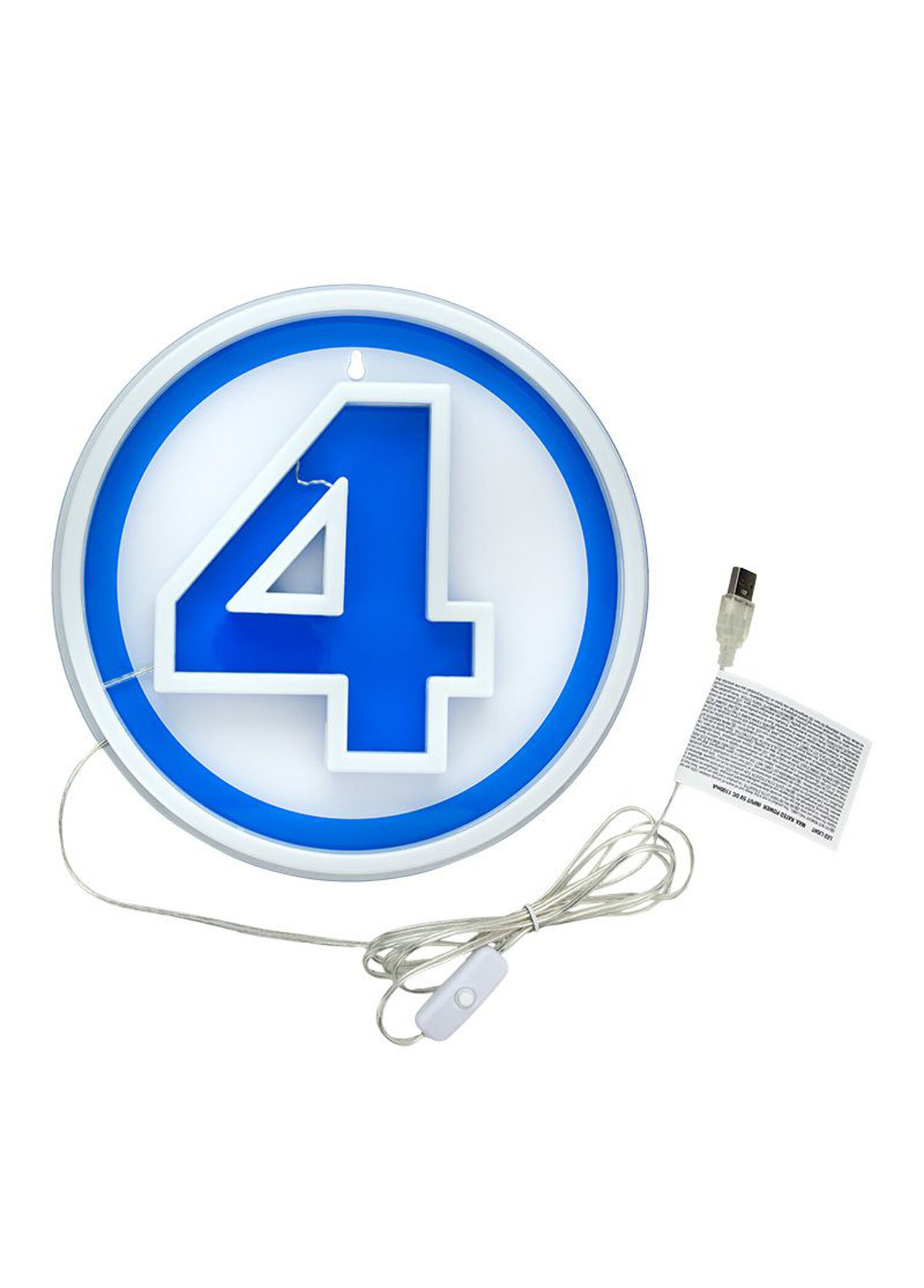 Fantastic 4 Duvara Monte Edilebilir LED Neon Işık