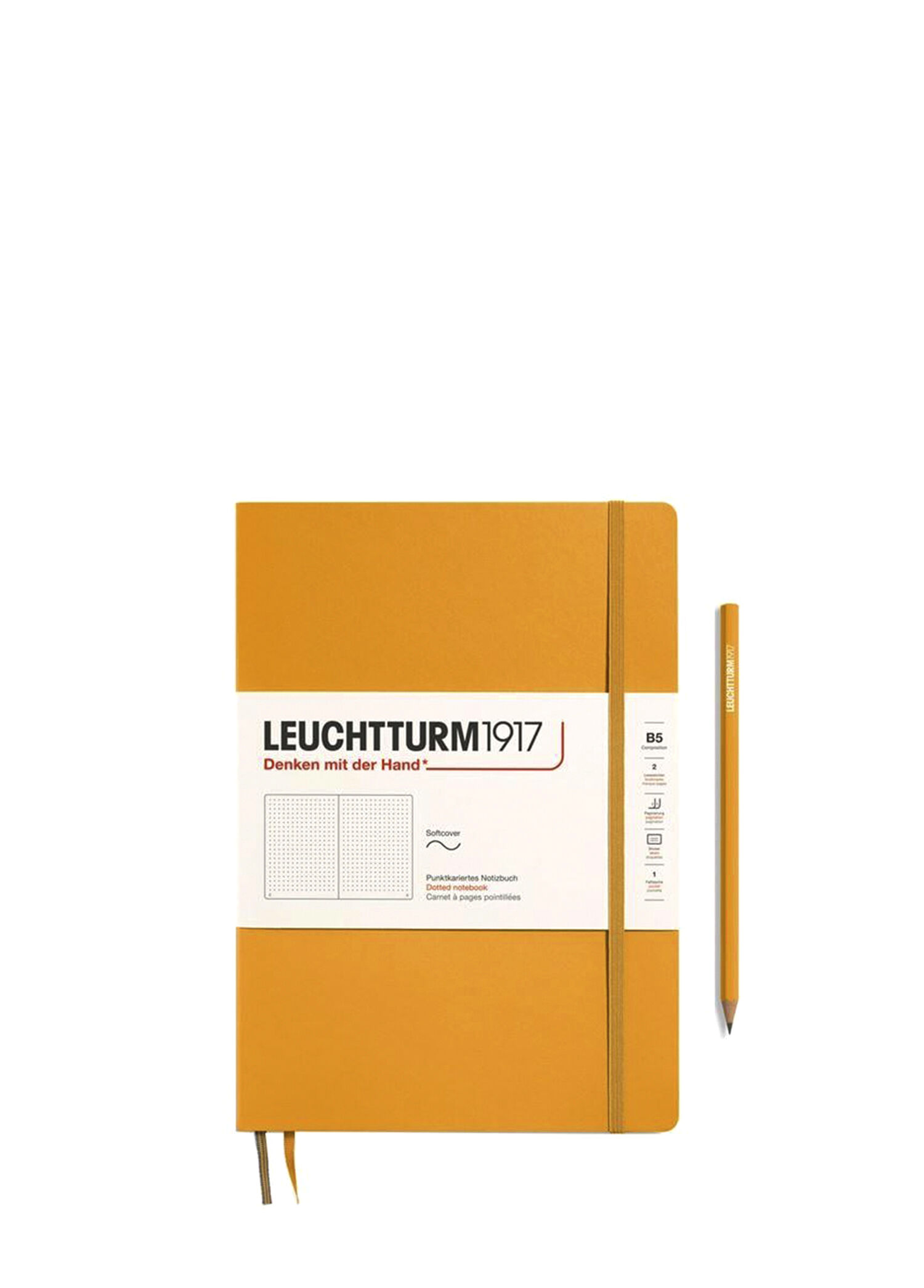 Composition Notebook Rising Sun B5 Yumuşak Kapak Noktalı Not Defteri