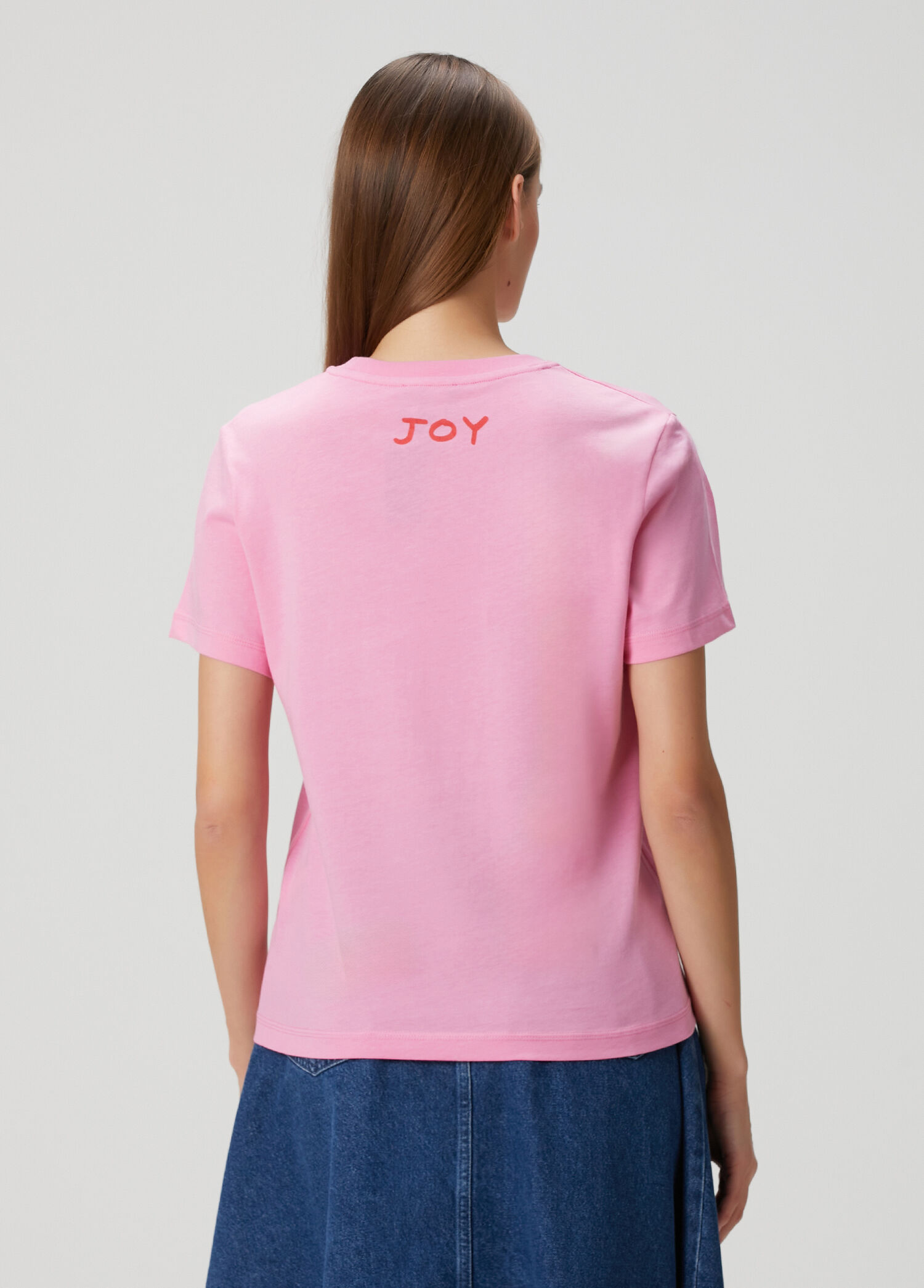 Marc Jacobs - x David Shrigley Pembe Baskılı T-shirt - Pembe