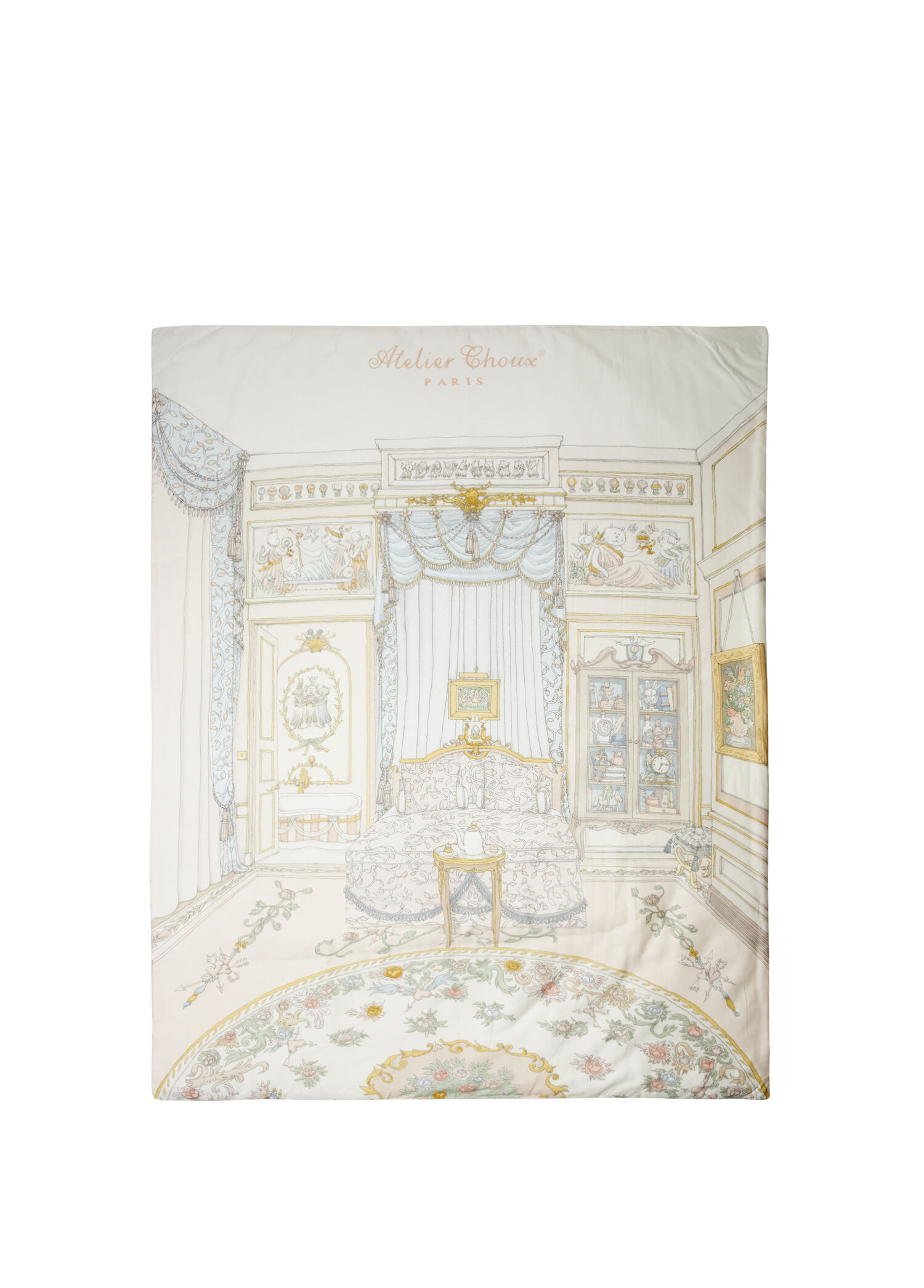 French Bedroom Çift Taraflı Yorgan