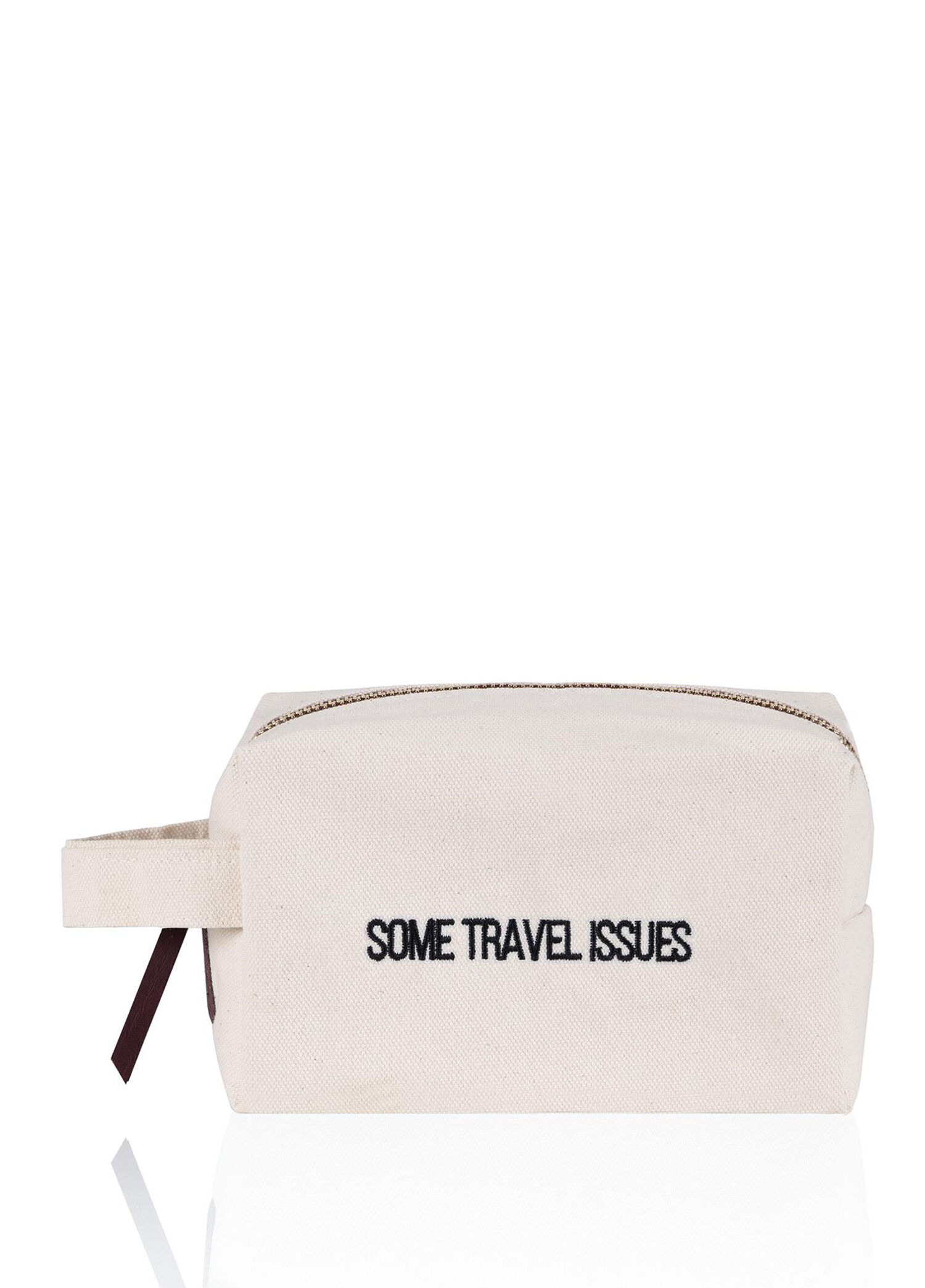 Some Travel Issues Bej Düzenleyici Organizer Çanta