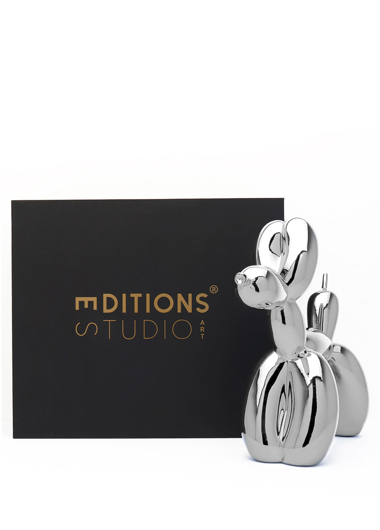 Jeff Koons Balloon Dog XXLarge Silver Heykel