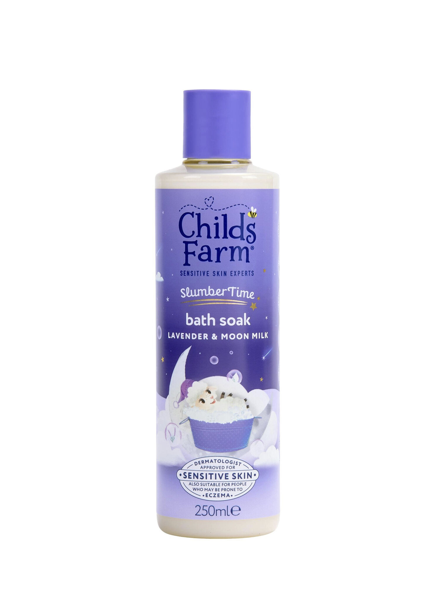 Lavender Moon Mil Bath Soak Lavanta Ay Işığı Sütü Rahatlatıcı Bebek Banyo Köpüğü 250 ml