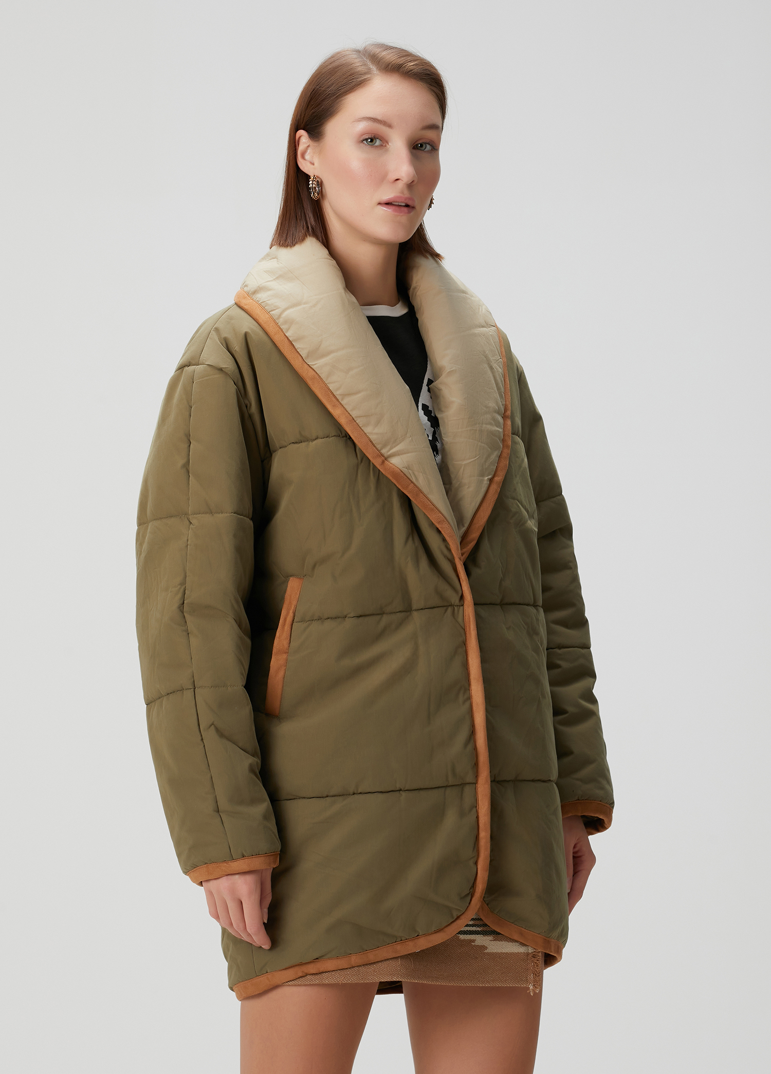 Etoile Isabel Marant Gally Khaki Jacket