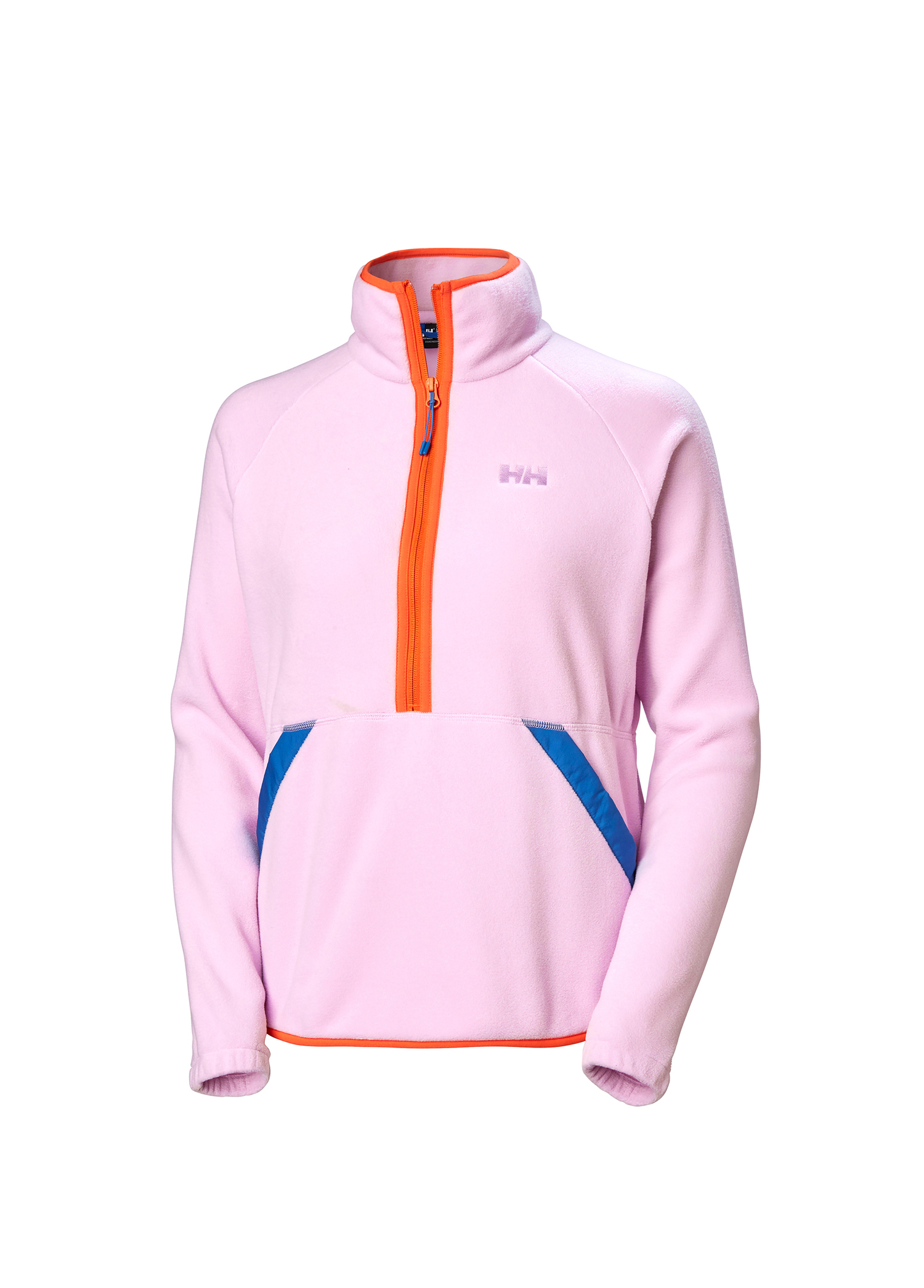 W RIG 1/2 ZIP Pembe Kadın Spor Sweatshirt