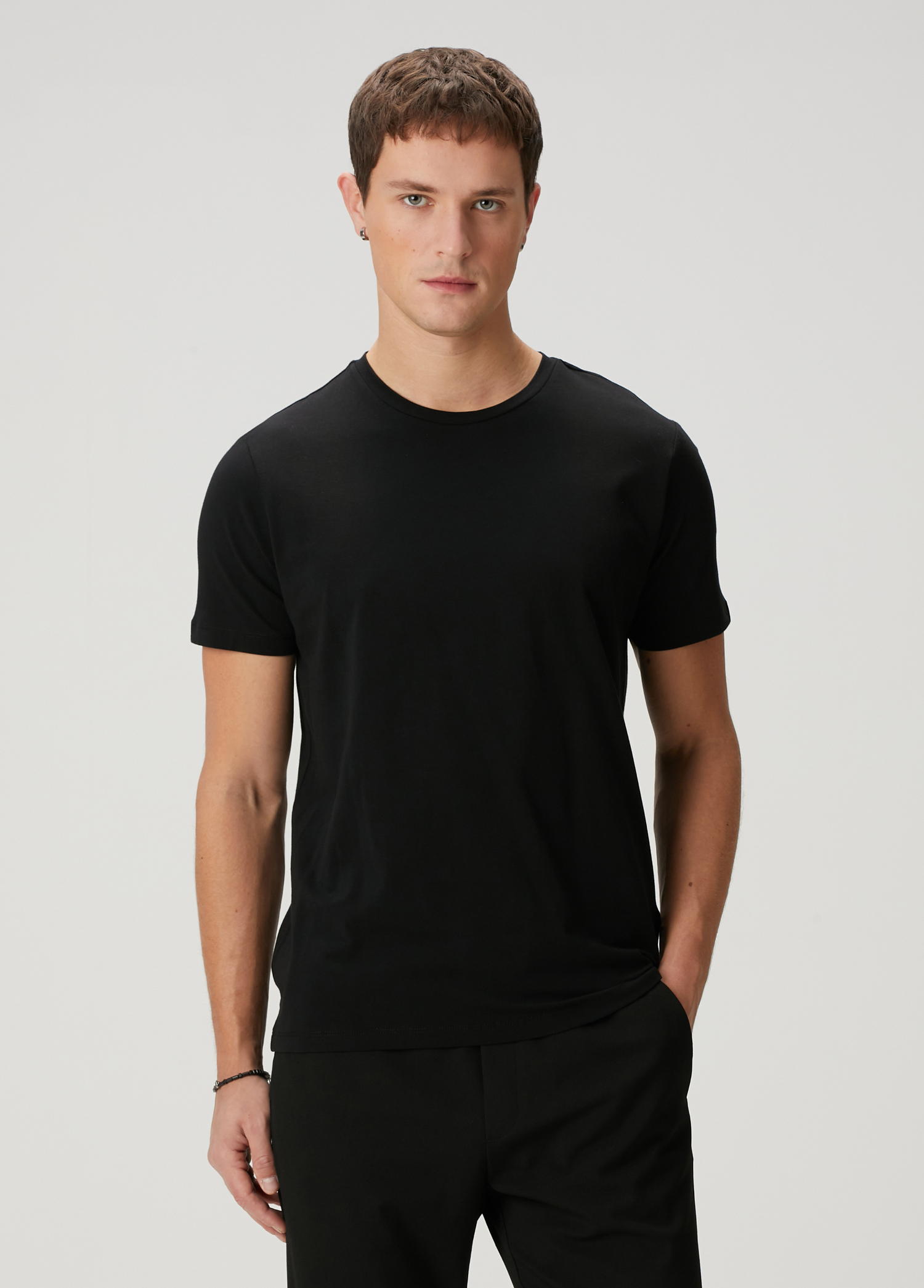 Siyah Basic T-shirt