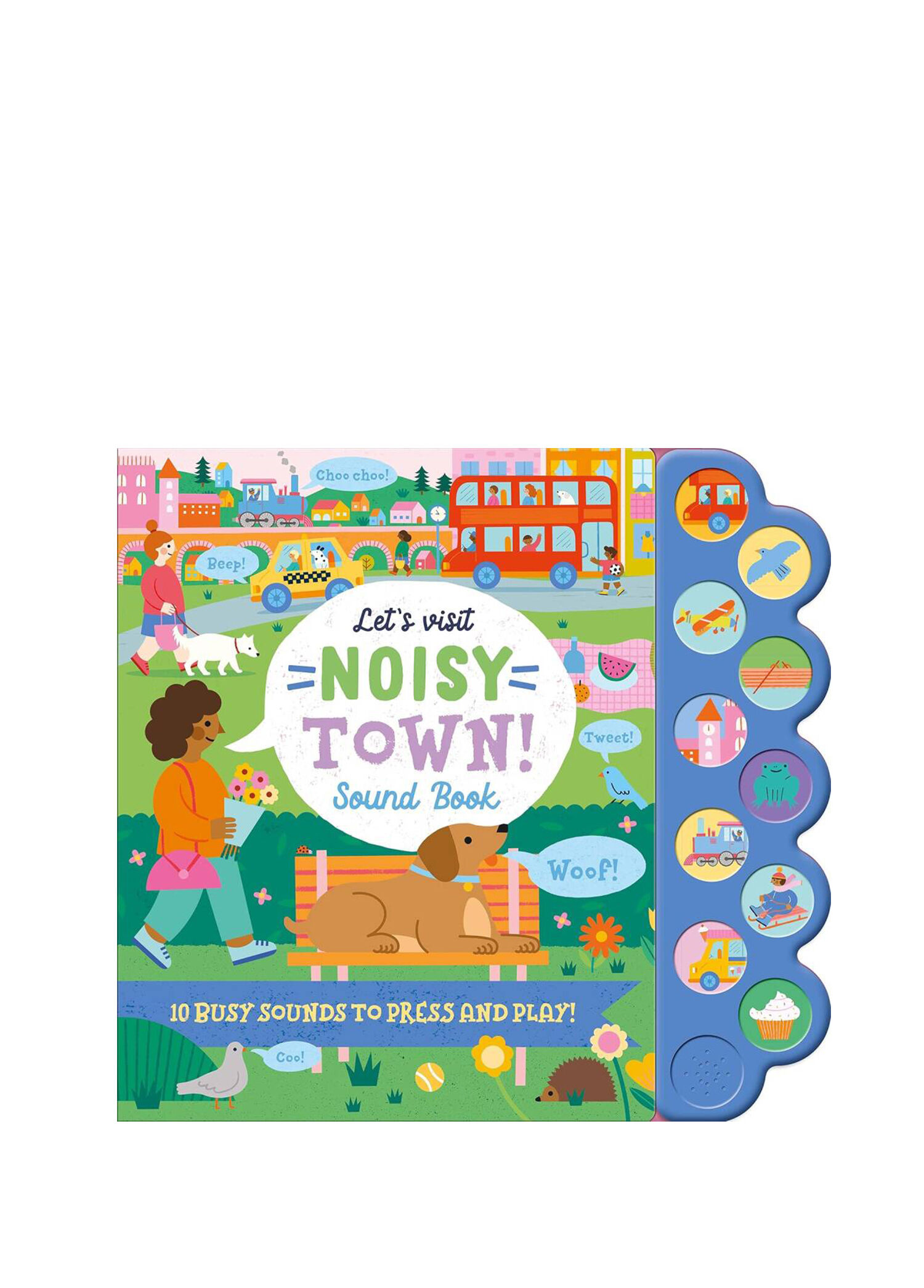 Town 10 Button Sound Book Yabancı Dil Sesli Çocuk Kitabı
