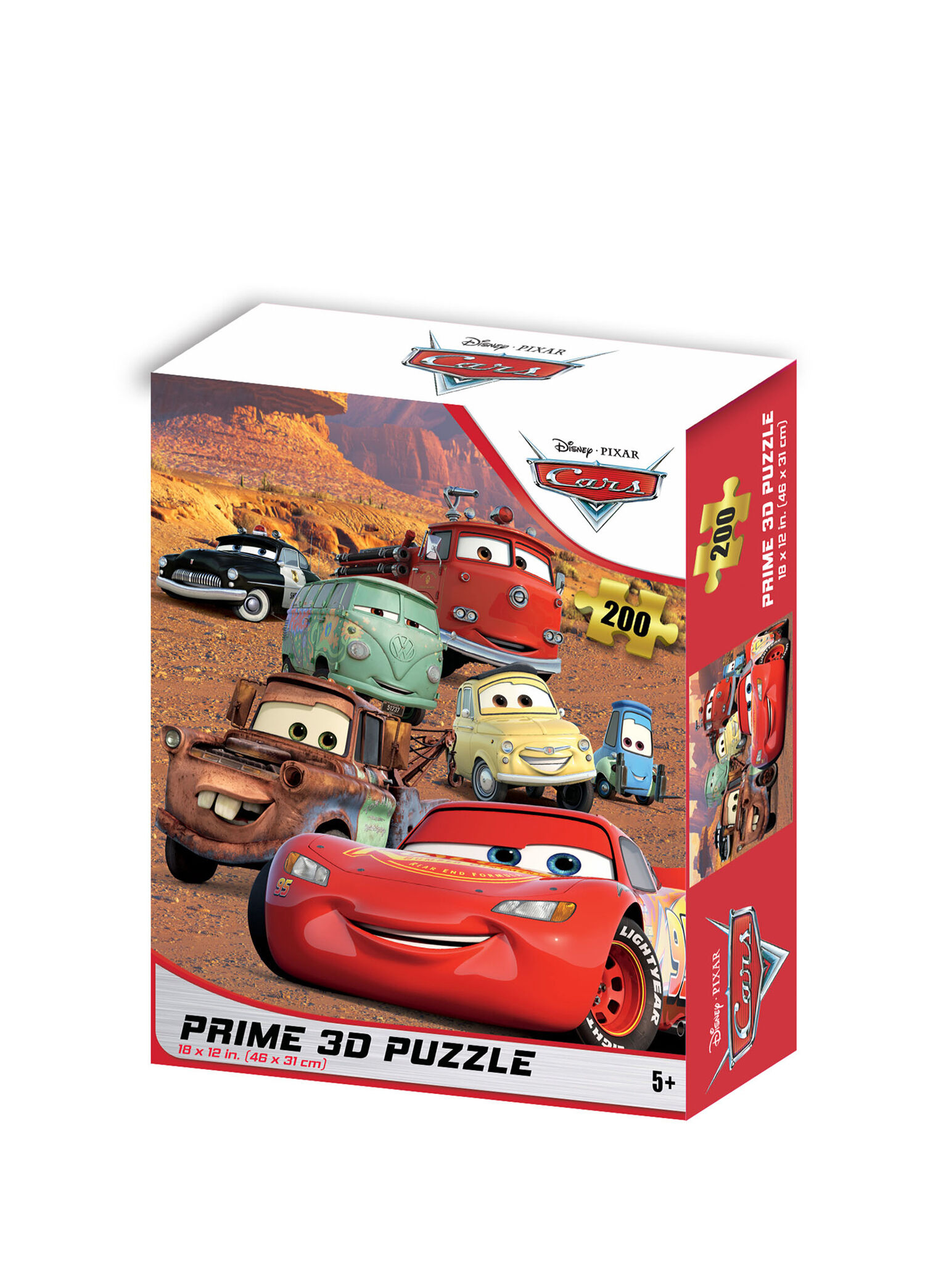 Disney Cars 200 Parça 3D Puzzle