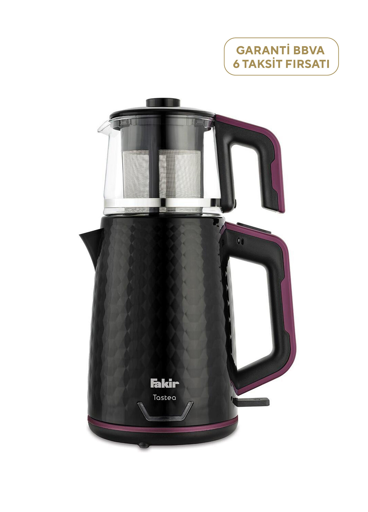 Tastea Violet Siyah Çay Makinesi