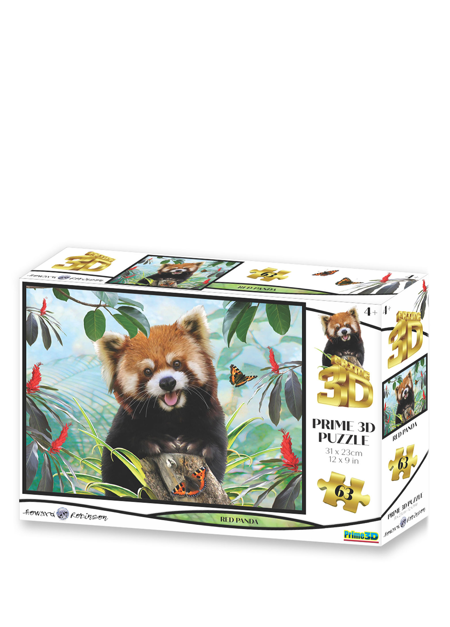 10534 Kırmızı Panda 63 Parça Puzzle