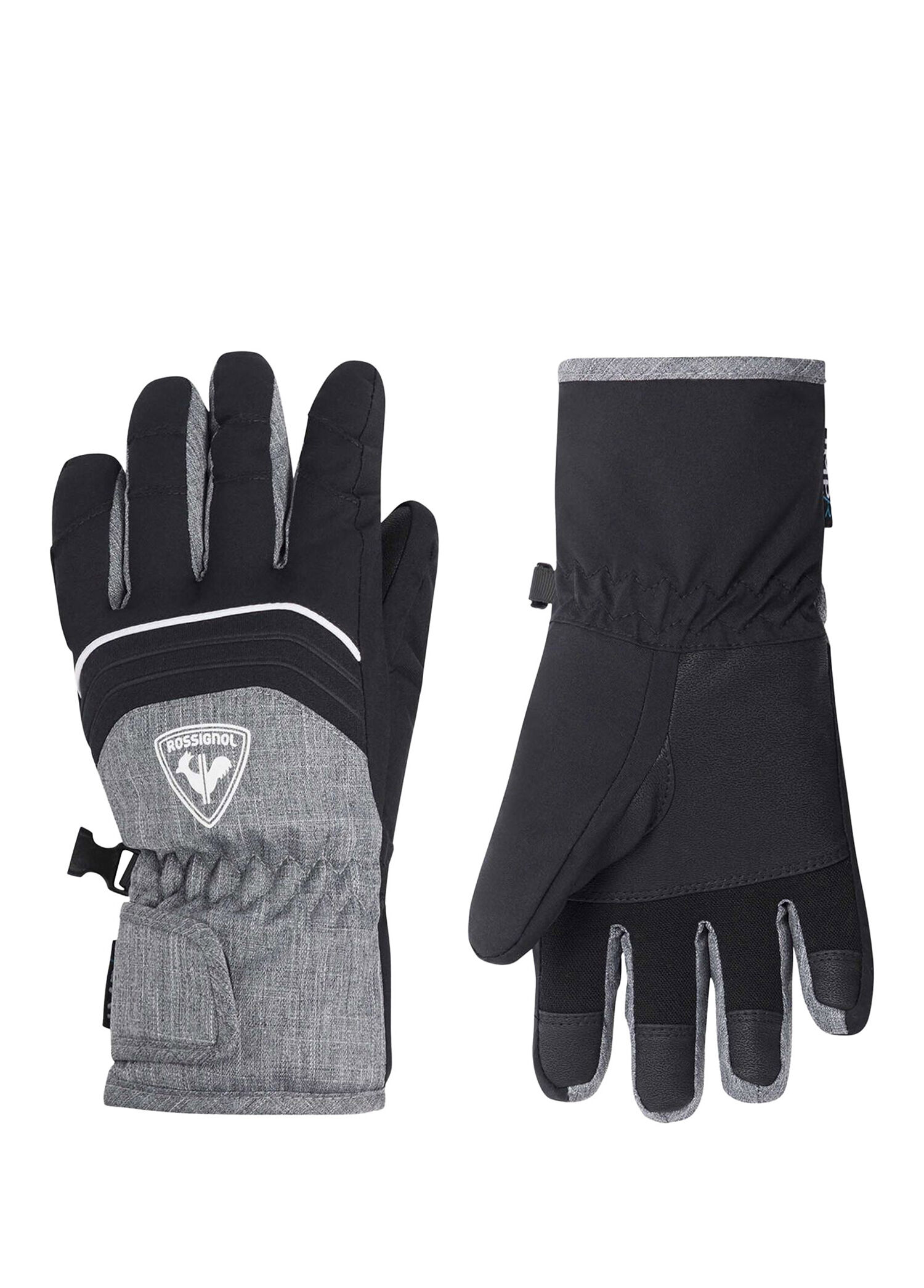 Jr Tech Impr G Gri Unisex Çocuk Kayak Eldiveni