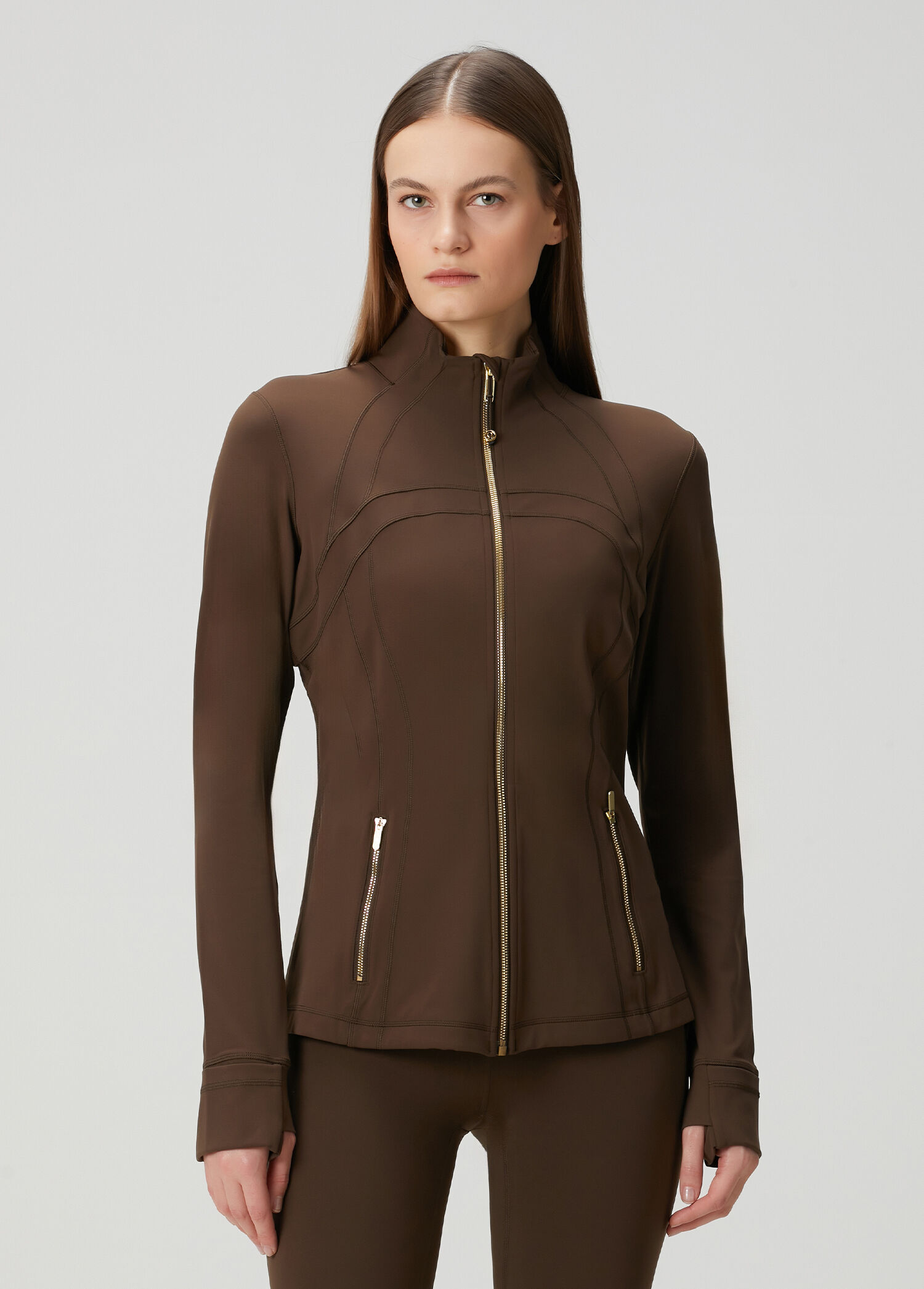 lululemon Kahverengi Kadın Define Kahverengi Ceket Nulu 1874766