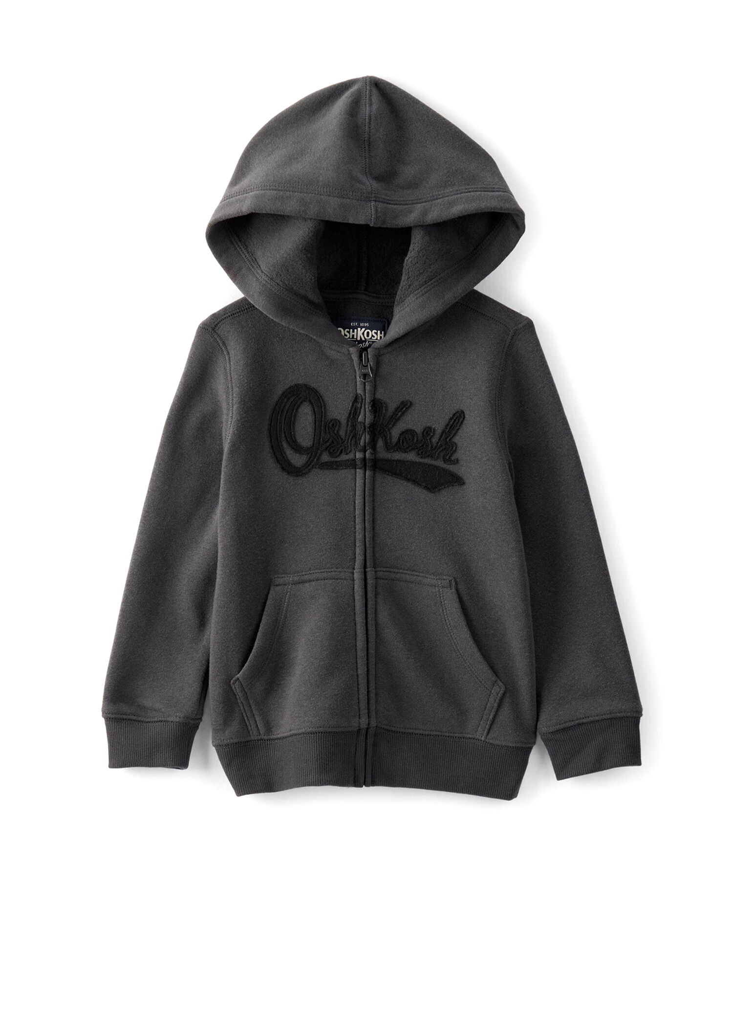 Siyah Kapüşonlu Erkek Çocuk Sweatshirt