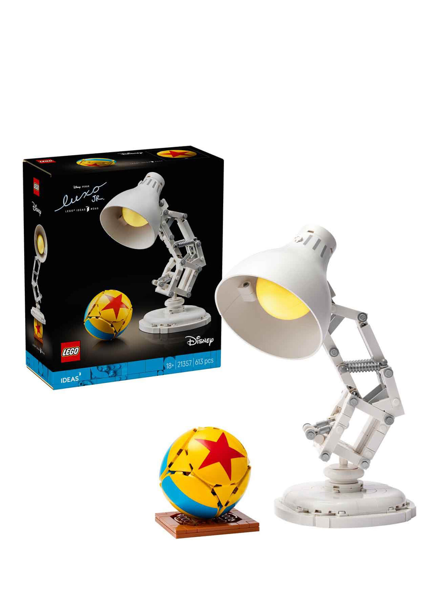 Ideas Disney Pixar Luxo Jr 613 Parça 18+ Yaş Yapı Oyuncağı 21357