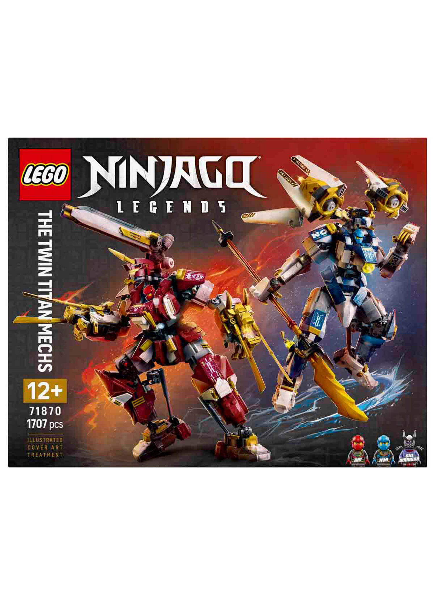 LEGO - Ninjago İkiz Titan Robotları 12+ Yaş 1707 Parça Aksiyon