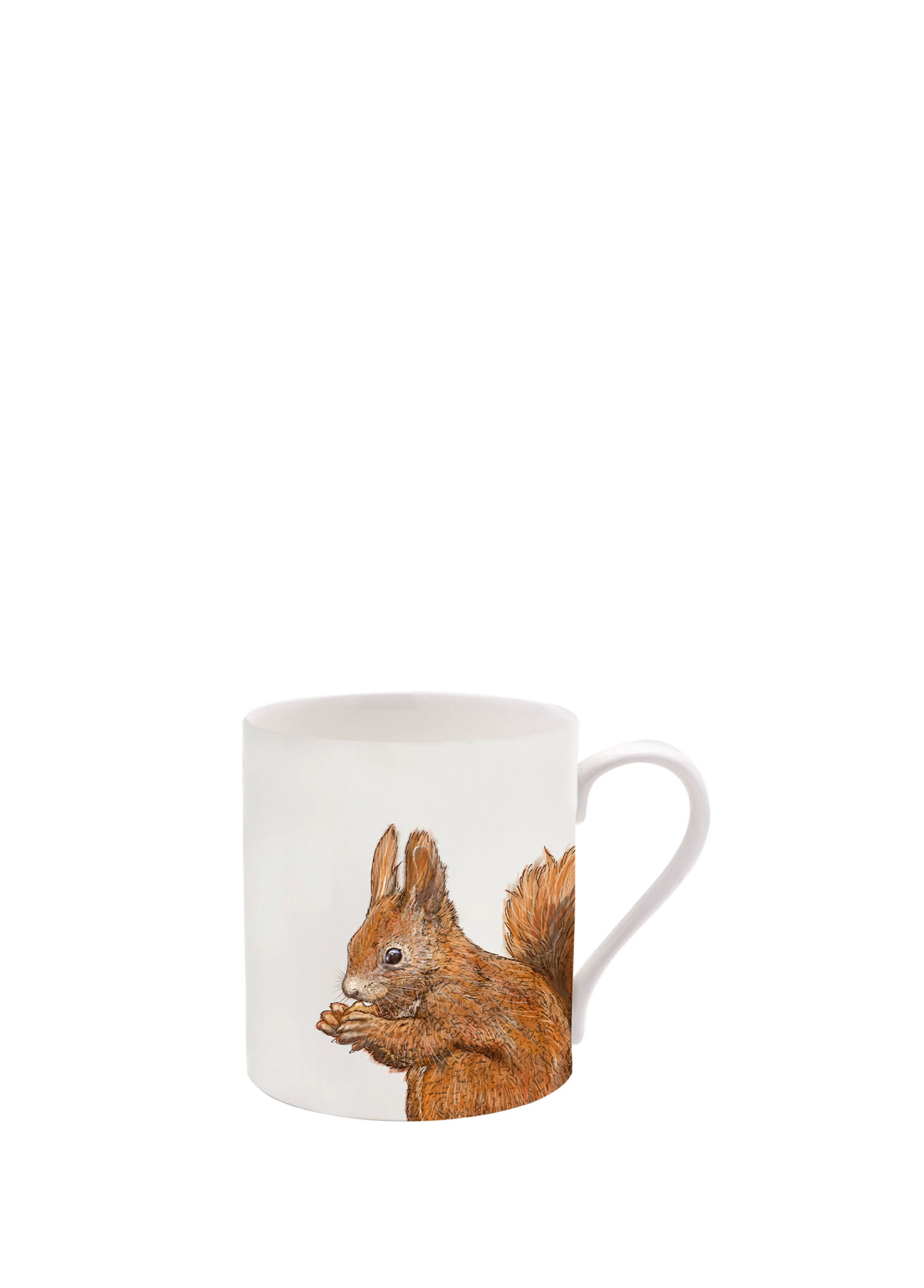 P Halcyon Days Woogland Wildlife Squirrel Porselen Kupa