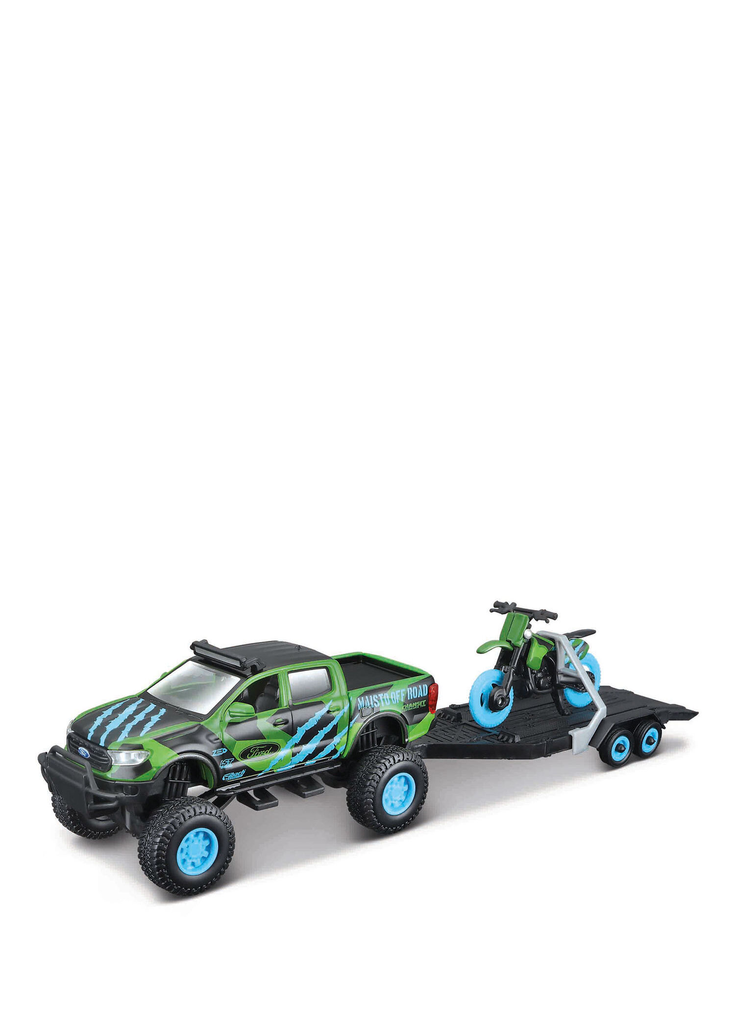 2019 Ford Ranger Dirt Bike Oyuncak Araba
