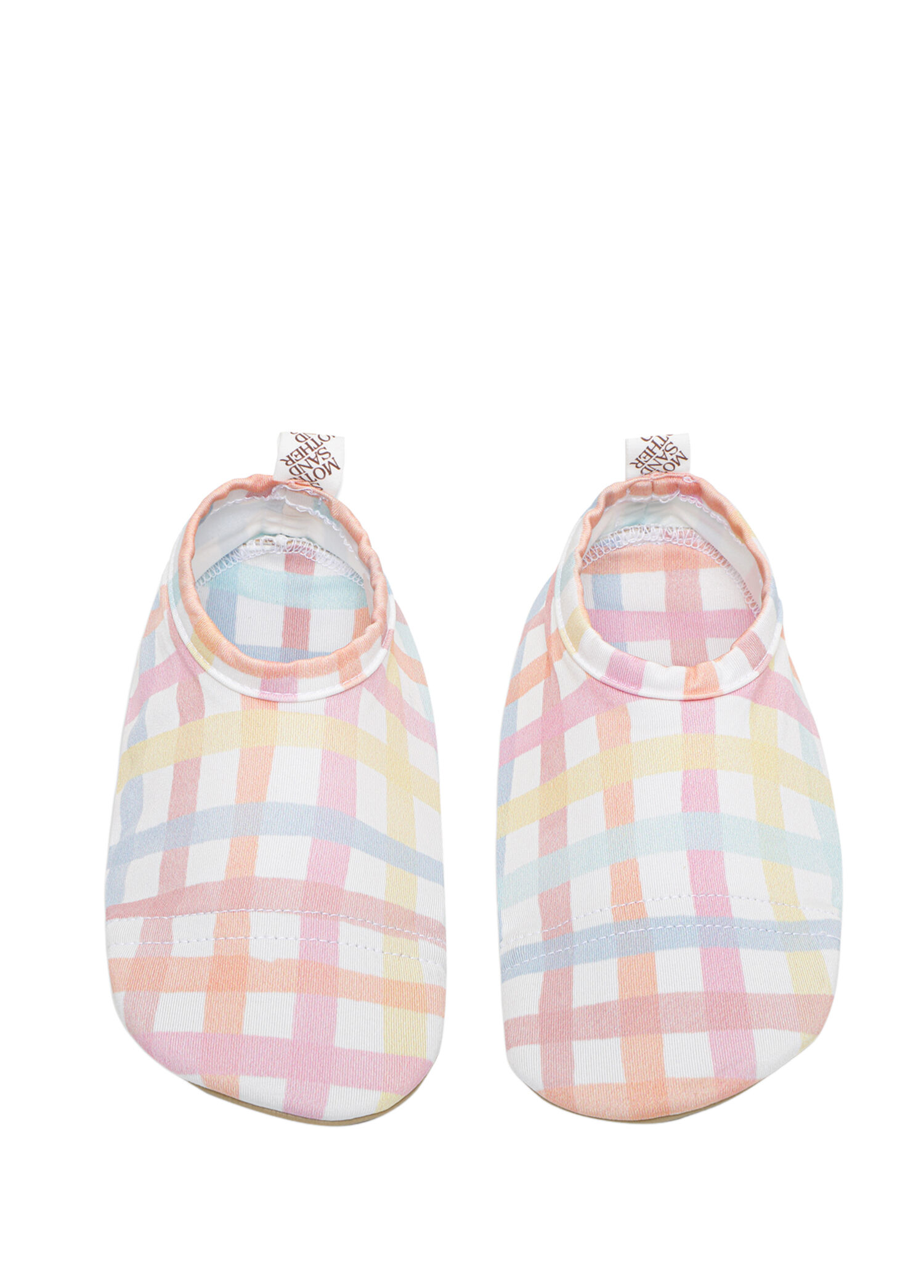 Rainbow Gingham Kız Çocuk Yüzme Patiği