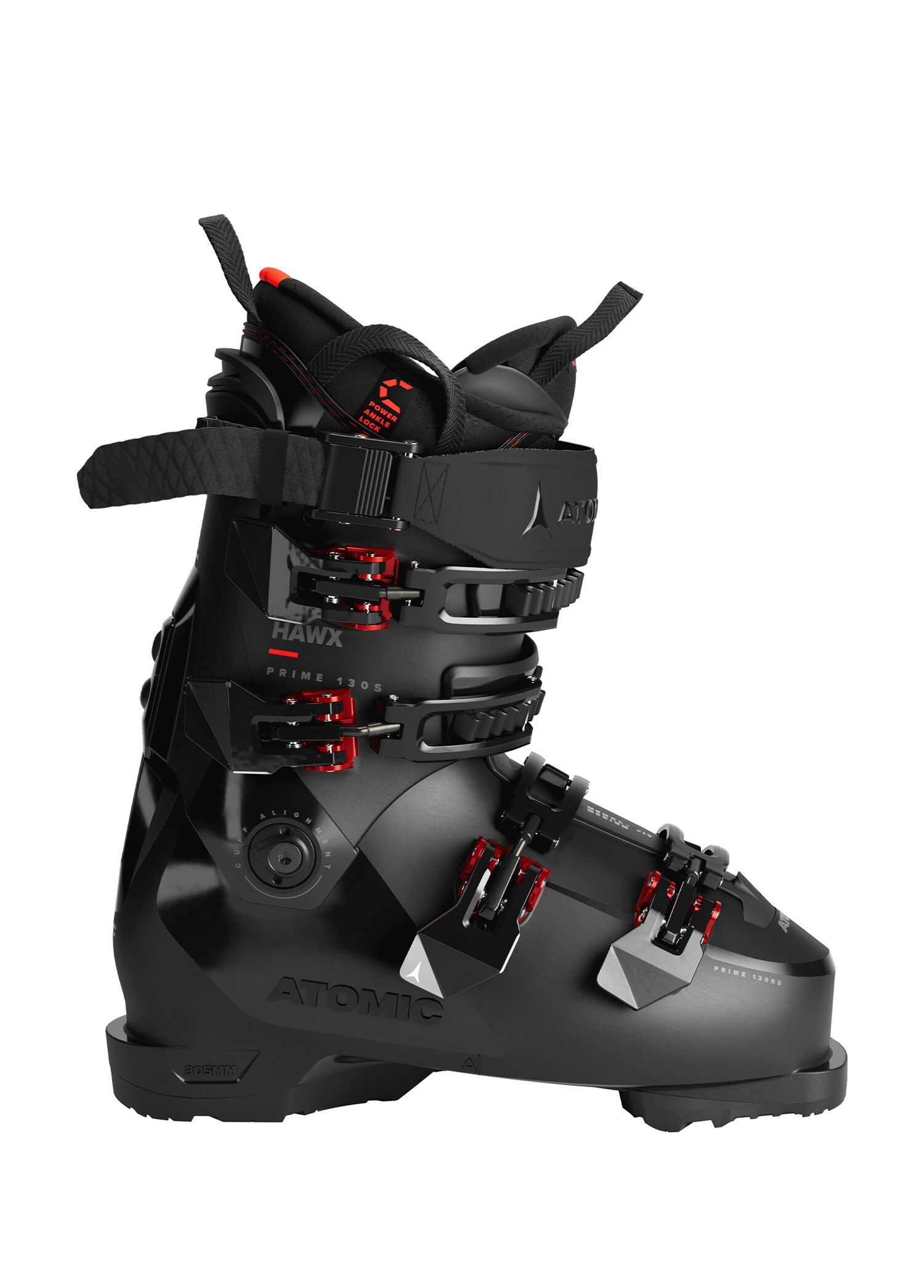 Hawx Prime 130 S Siyah Kırmızı Erkek Kayak Ayakkabısı