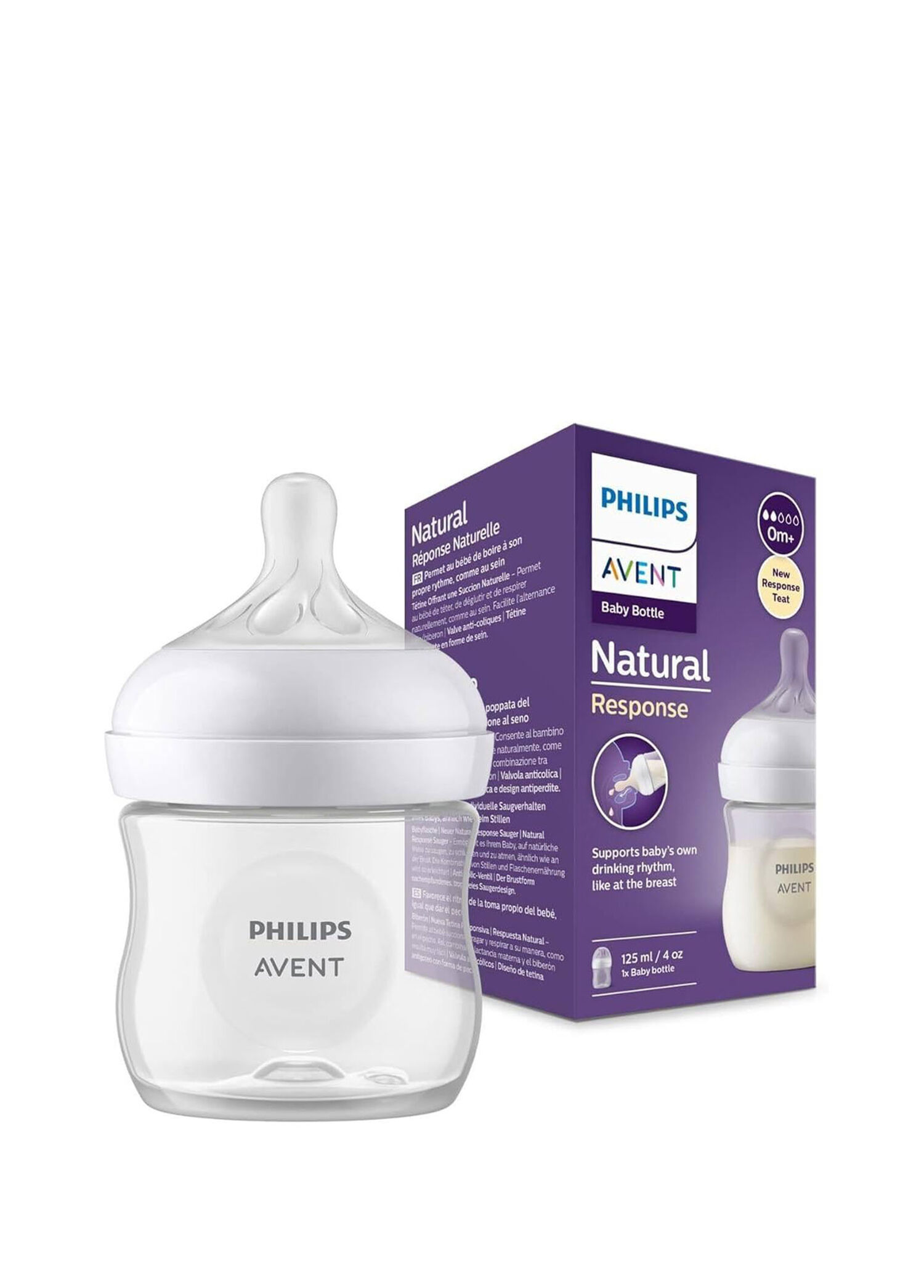 Natural Response PP 0+ Ay Gaz Sancısı Karşıtı Biberon 125 ml