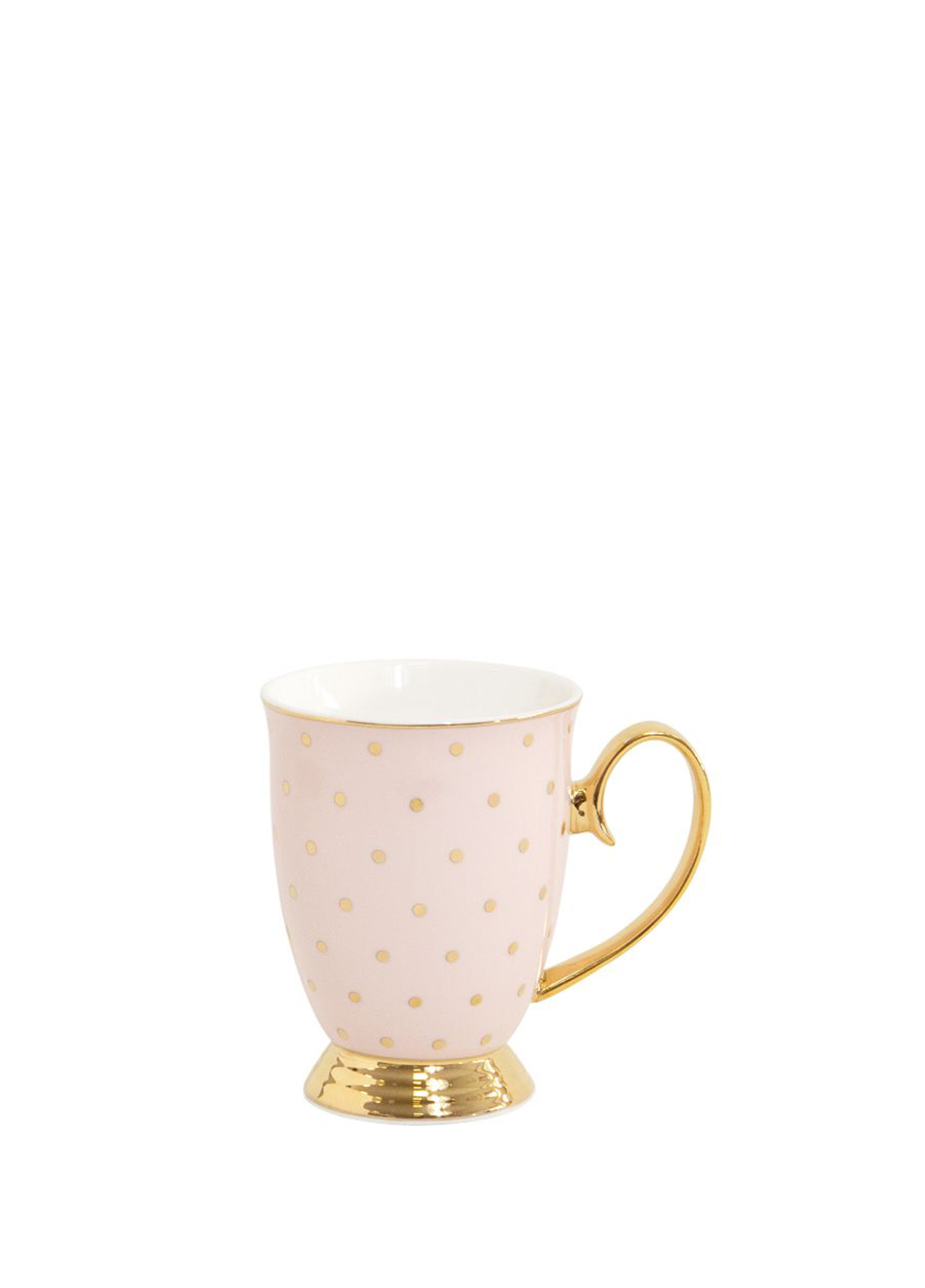 Mug Polka Gold Blush Bardak