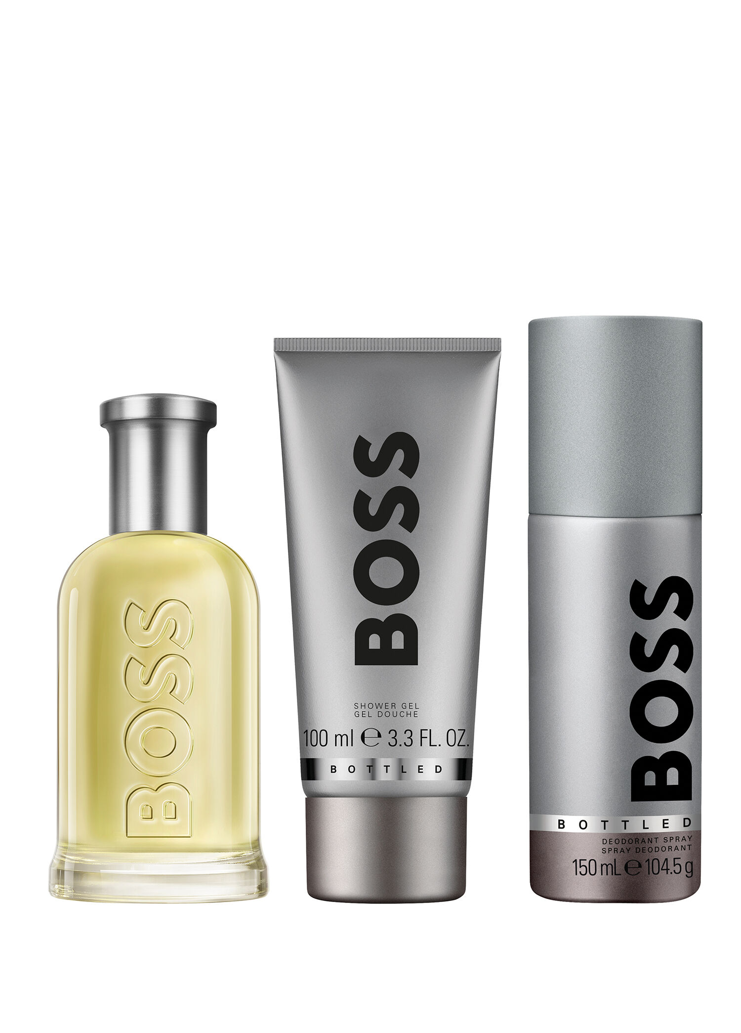 Hugo Boss - Bottled EDT 100 ml Parfüm + EDT 100 ml Duş Jeli + EDT