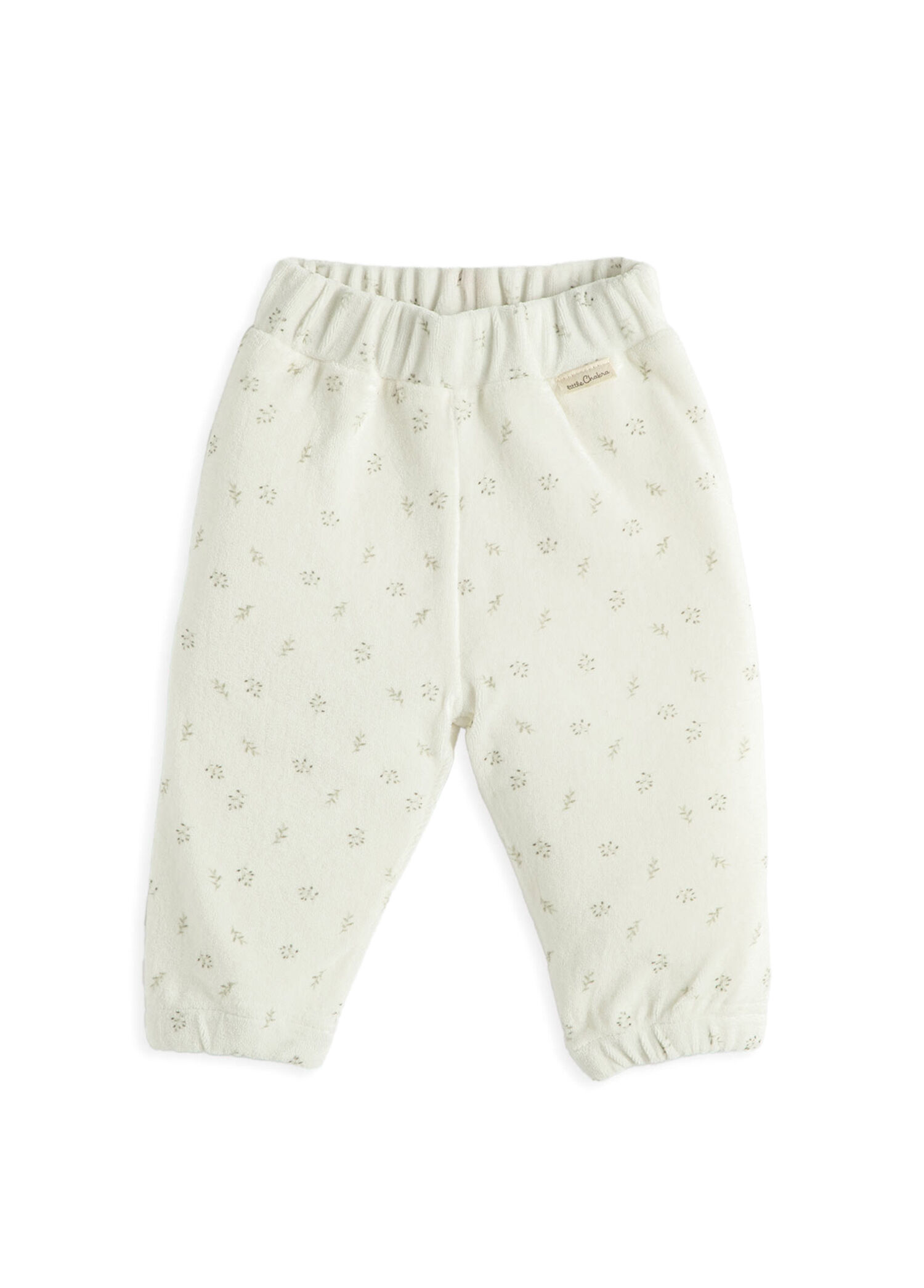 Winterland Desenli Ekru Unisex Çocuk Eşofman Altı
