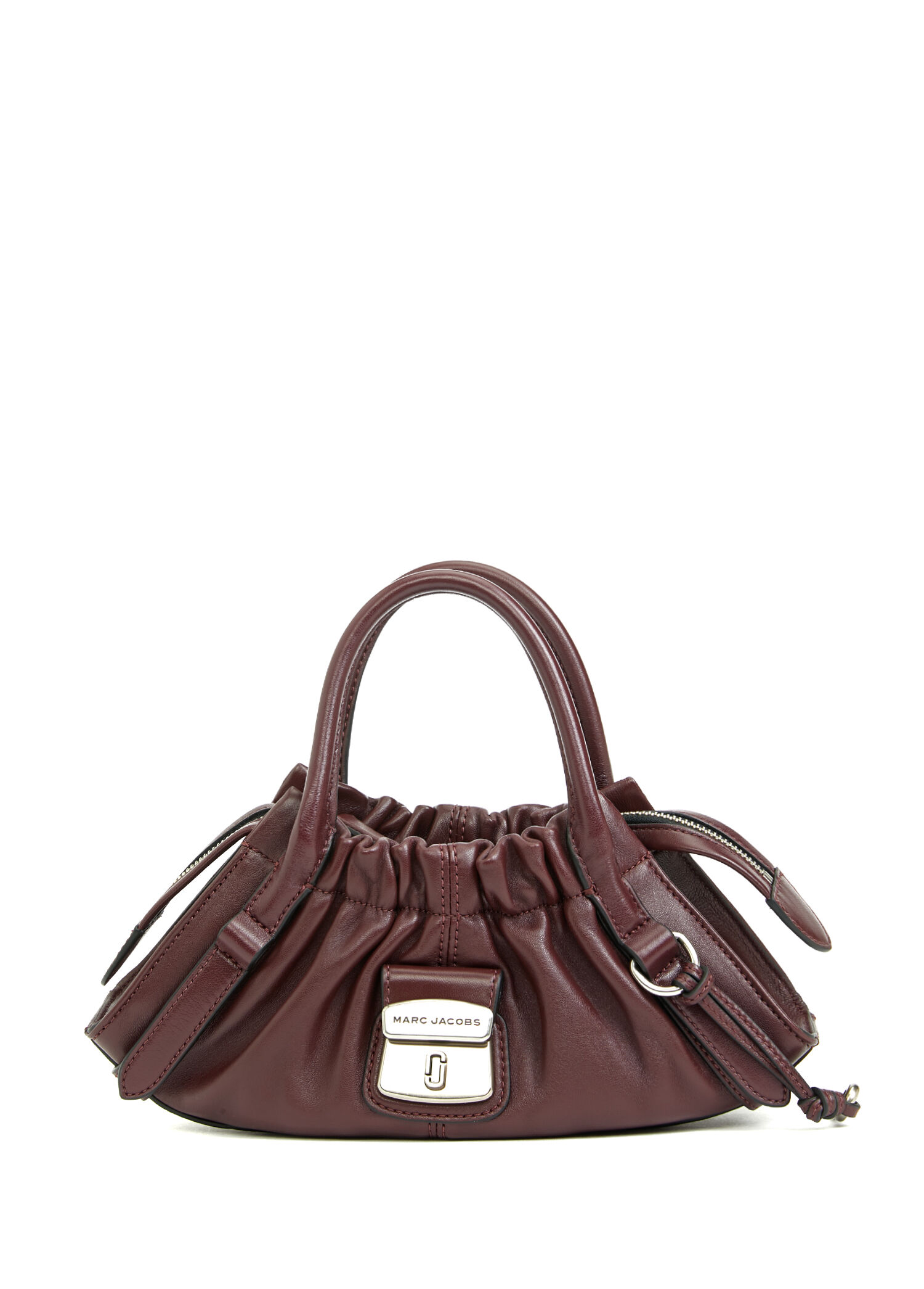 Marc Jacobs - Cristina Small Bordo Kadın Deri Omuz Çantası - Bordo